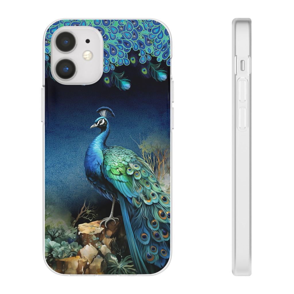 Peacock Art Phone Case: Slim, Stylish and Secure