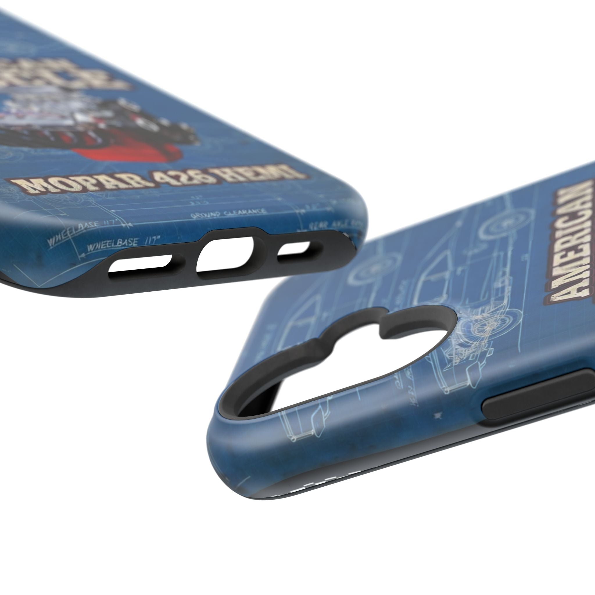American Muscle V8 - Mopar 426 Hemi phone case Impact-Resistant Cover