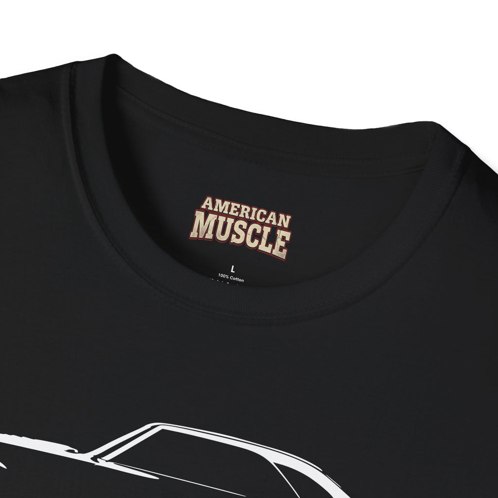 Chevy Camaro T-Shirt | Classic Chevy Muscle Car Tee | Big Block SS Camaro Gift | Vintage Car Line Art Shirt