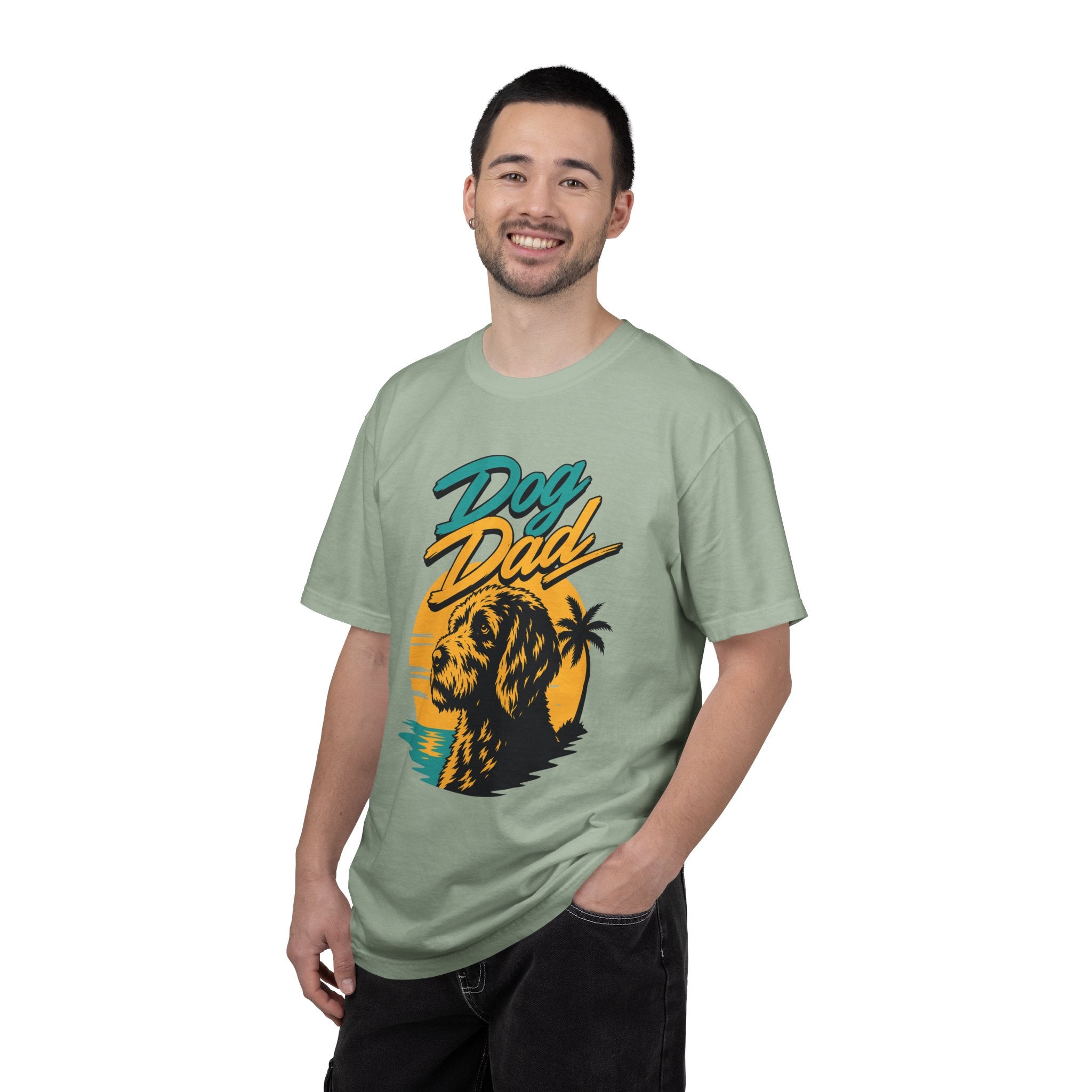 Dog Dad Goldendoodle Lover T‑Shirt — Graphic Pet Dad Tee (Small Chest Print)