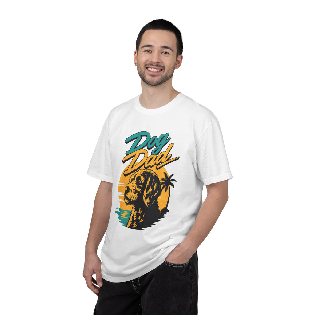 Dog Dad Goldendoodle Lover T‑Shirt — Graphic Pet Dad Tee (Small Chest Print)