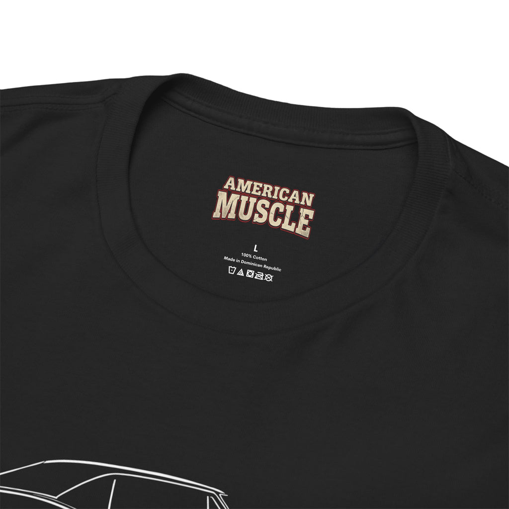 1967 Chevy Camaro T-Shirt — Minimalist Vintage Muscle Car Tee