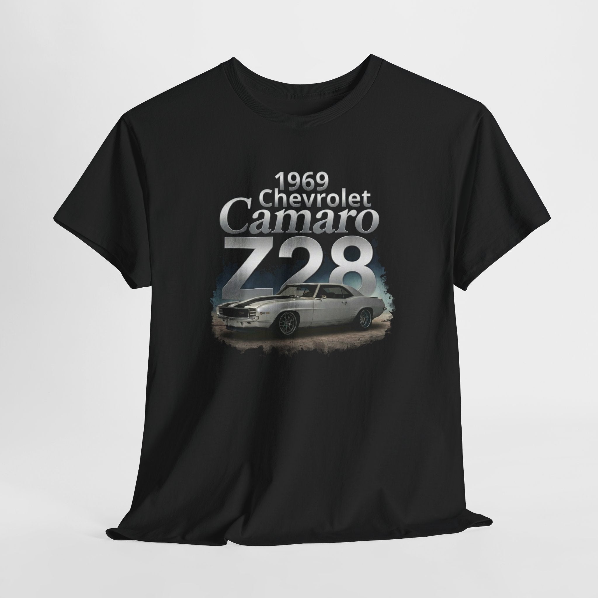 1969 Chevrolet Camaro Z/28 American Muscle V8 Tee — Classic Car T-Shirt