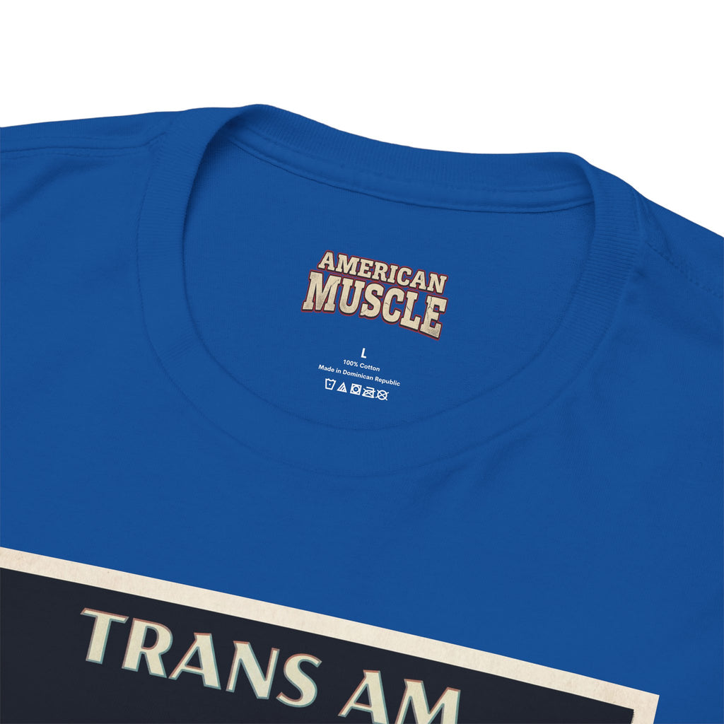 1970 Pontiac Trans Am American Muscle T-Shirt – Vintage Car Graphic Tee