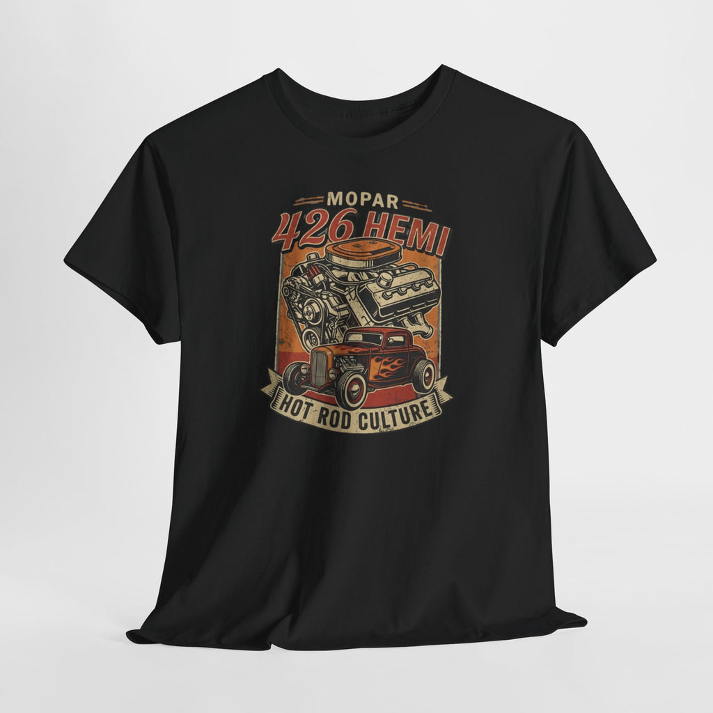 426 HEMI Mopar Hot Rod T-Shirt — Classic Vintage Muscle Car Tee