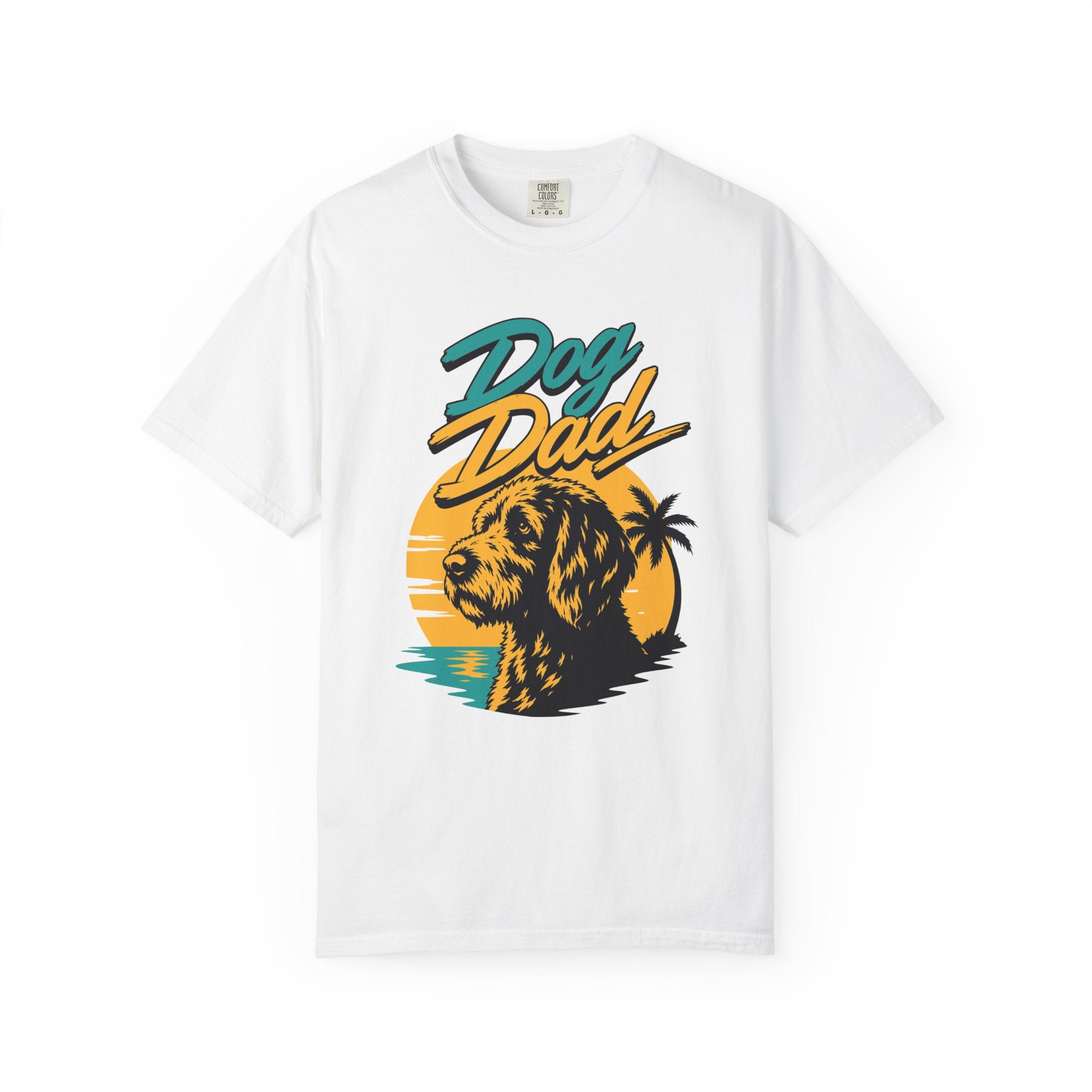 Dog Dad Goldendoodle Lover T‑Shirt — Graphic Pet Dad Tee (Small Chest Print)