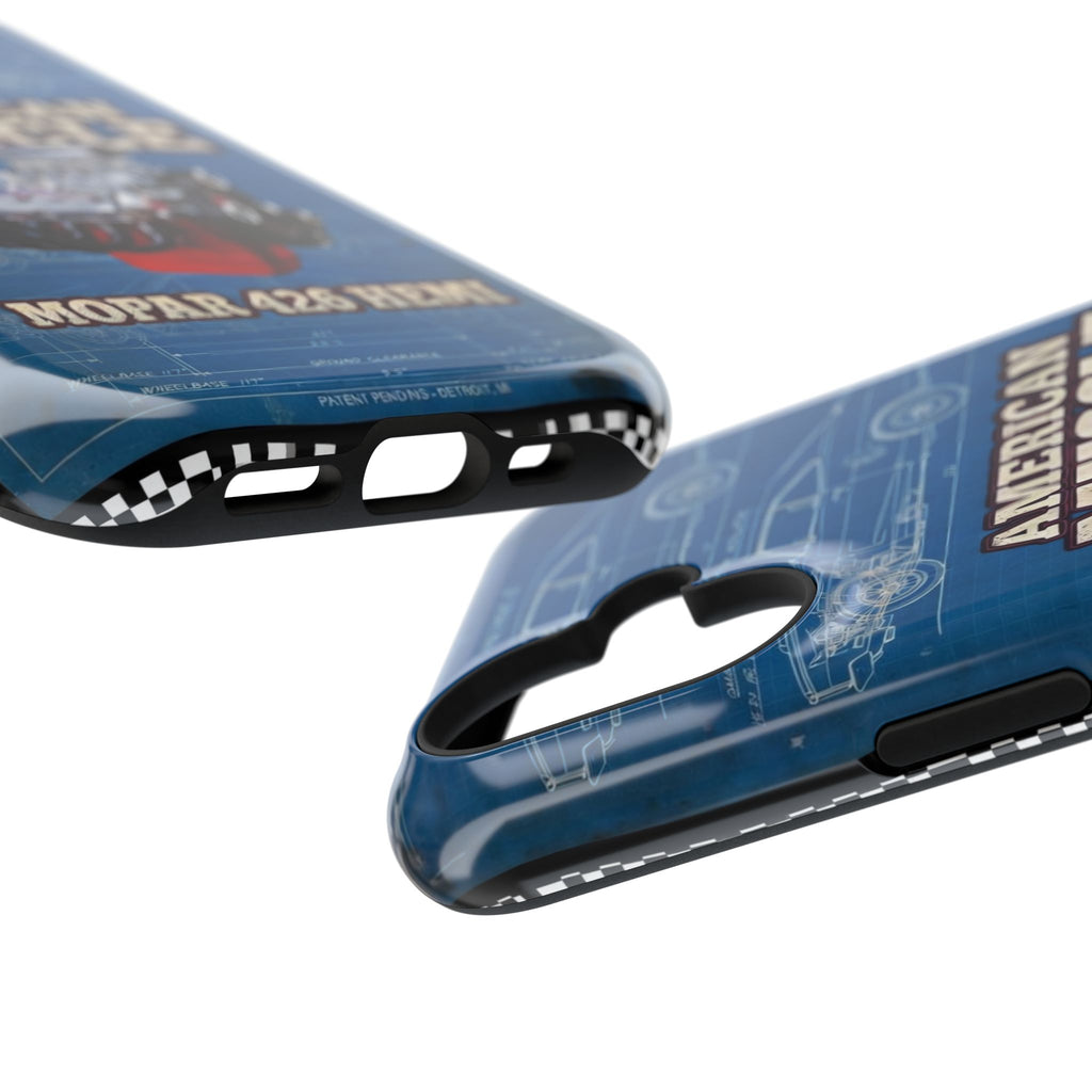 American Muscle V8 - Mopar 426 Hemi phone case Impact-Resistant Cover