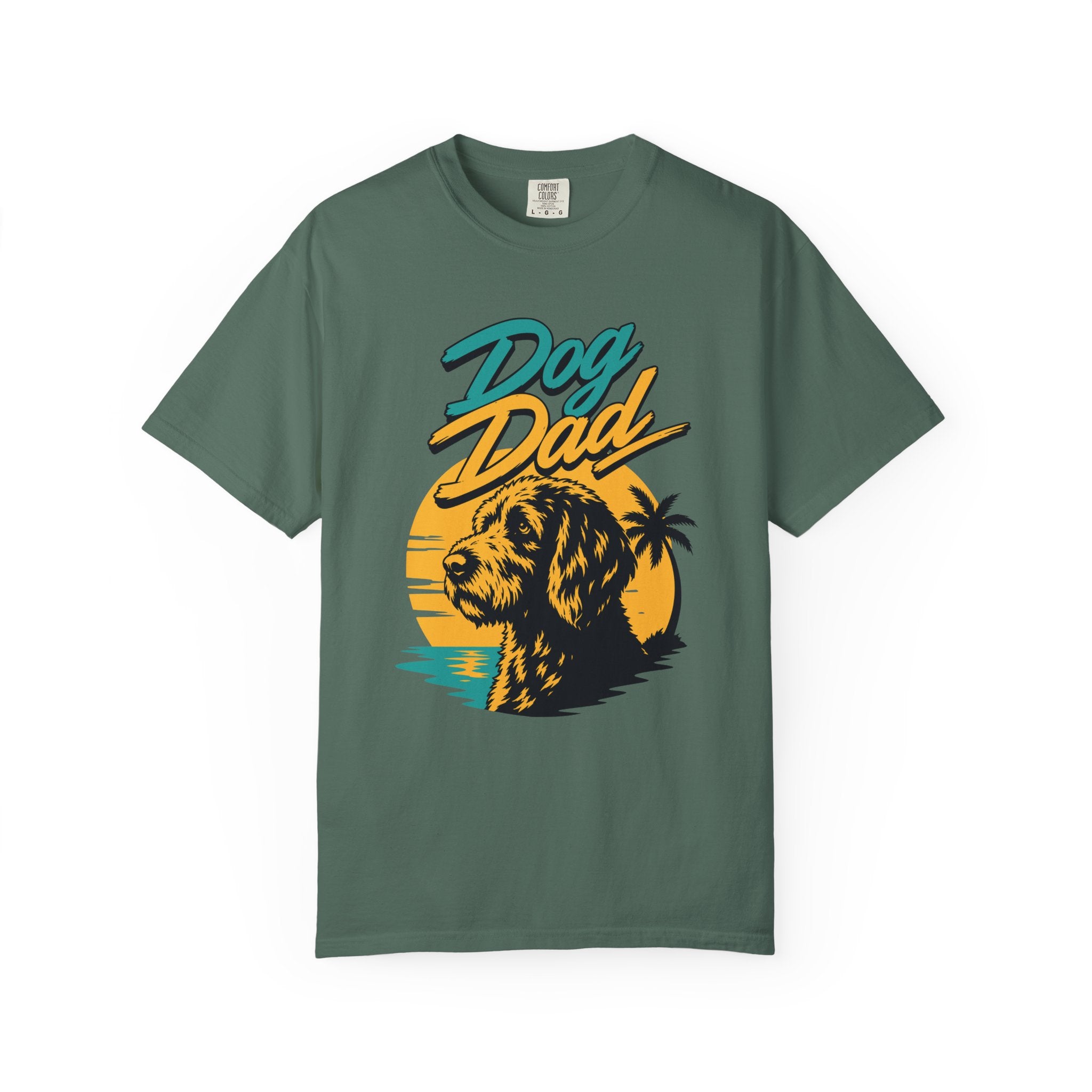 Dog Dad Goldendoodle Lover T‑Shirt — Graphic Pet Dad Tee (Small Chest Print)