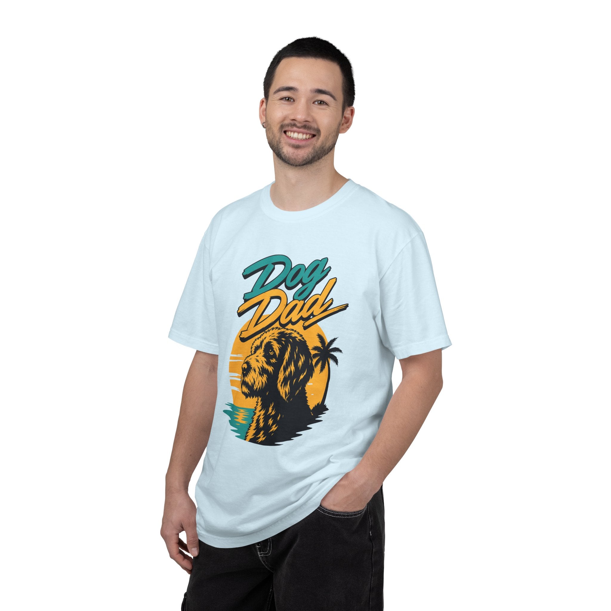 Dog Dad Goldendoodle Lover T‑Shirt — Graphic Pet Dad Tee (Small Chest Print)