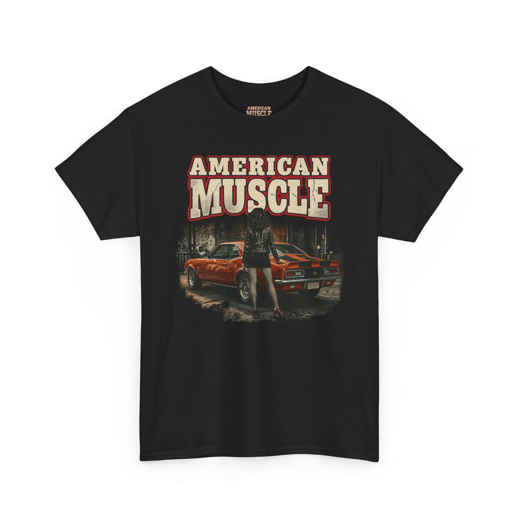 American Muscle 1969 Chevrolet Camaro Tee - Vintage Car Graphic T-Shirt