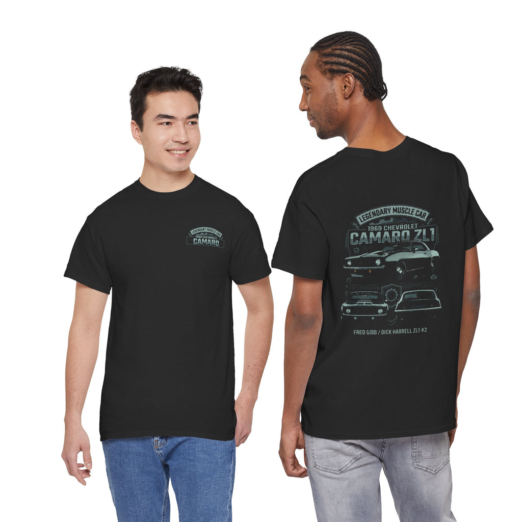 Camaro ZL1 T-Shirt — Vintage 1969 Chevrolet Muscle Car Tee