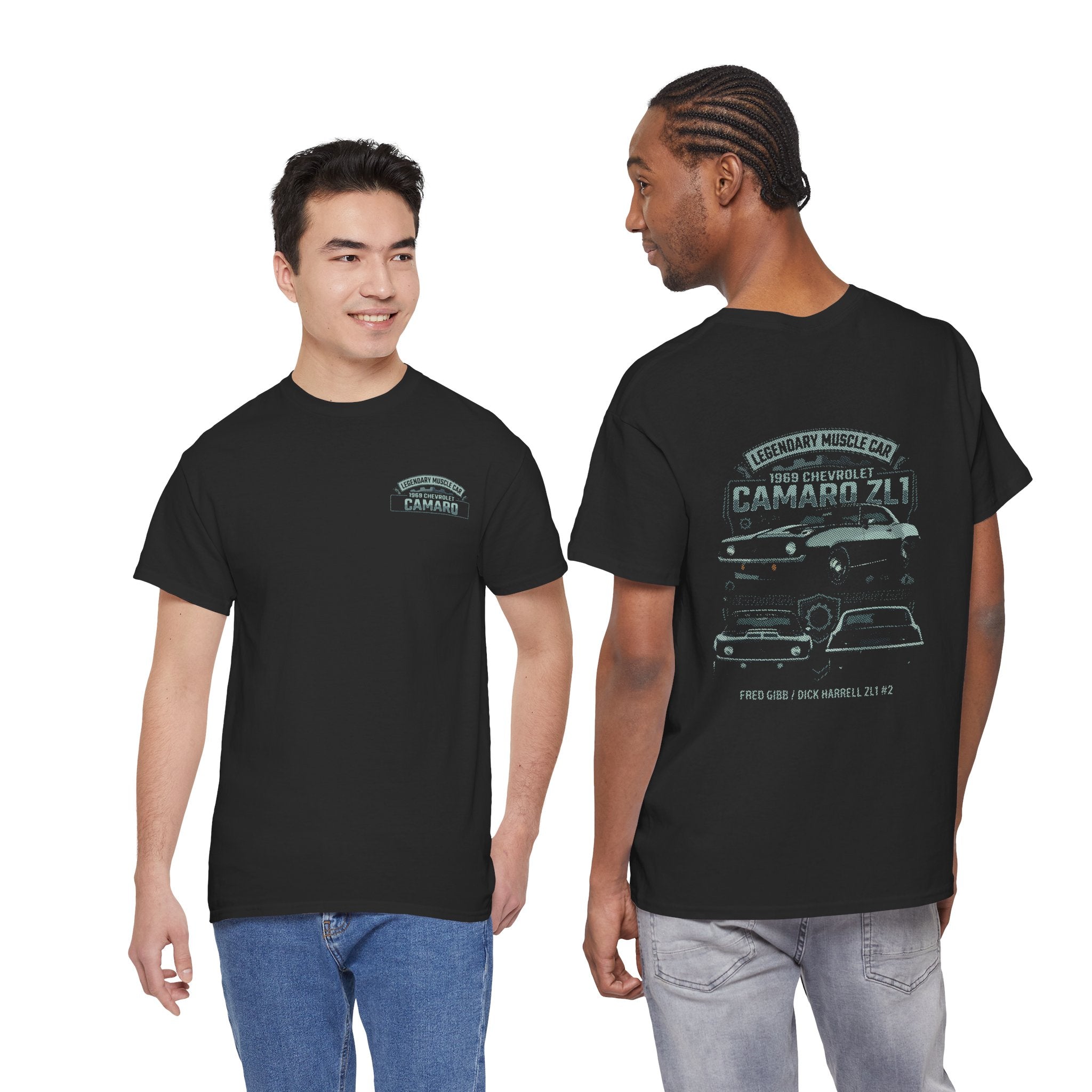 Camaro ZL1 T-Shirt — Vintage 1969 Chevrolet Muscle Car Tee