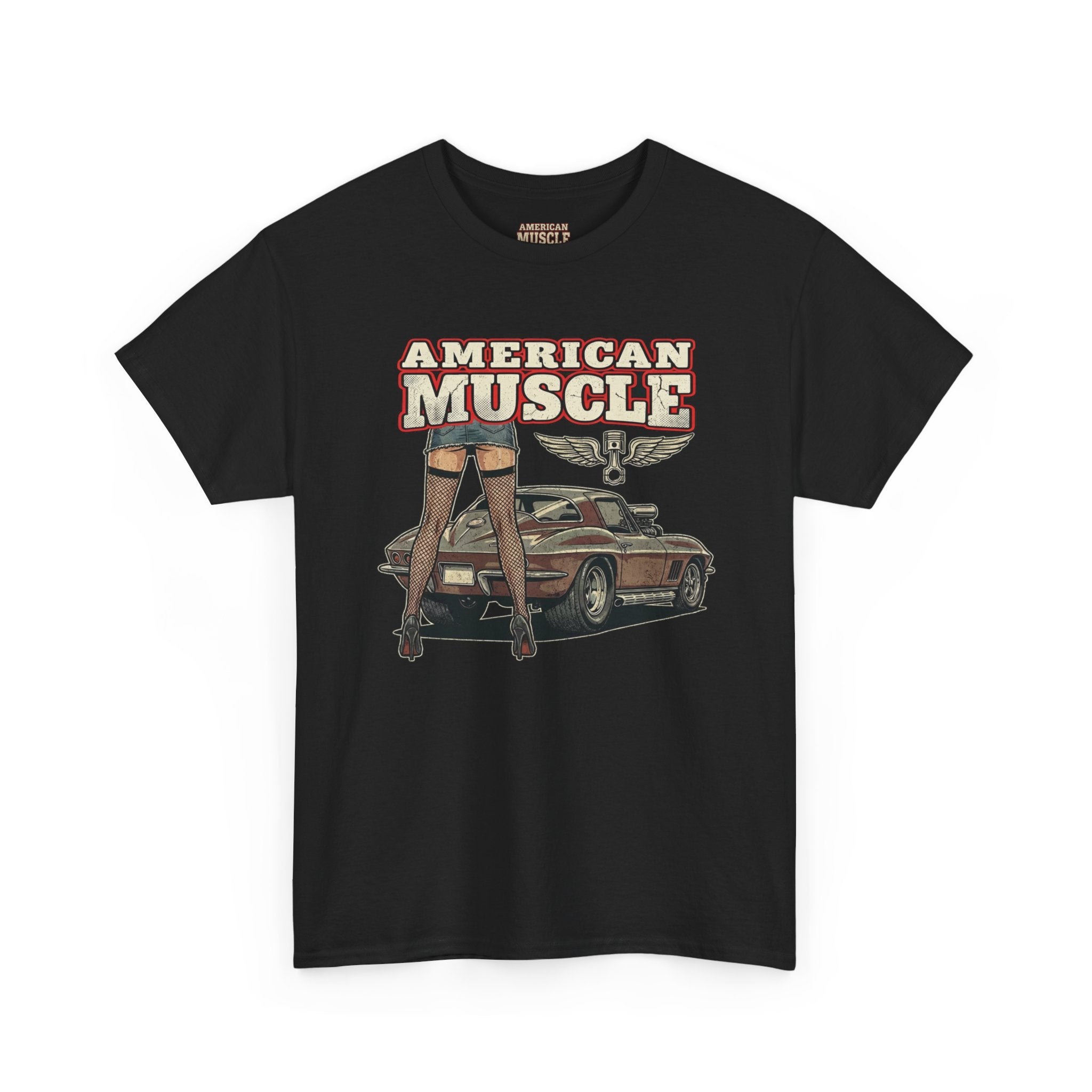 '67 Vette American Muscle T‑Shirt — Vintage Corvette Car Tee