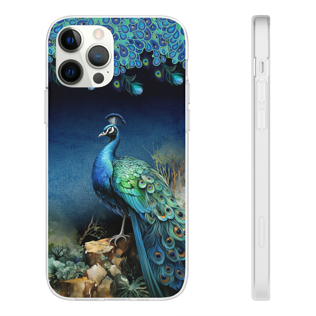 Peacock Art Phone Case: Slim, Stylish and Secure