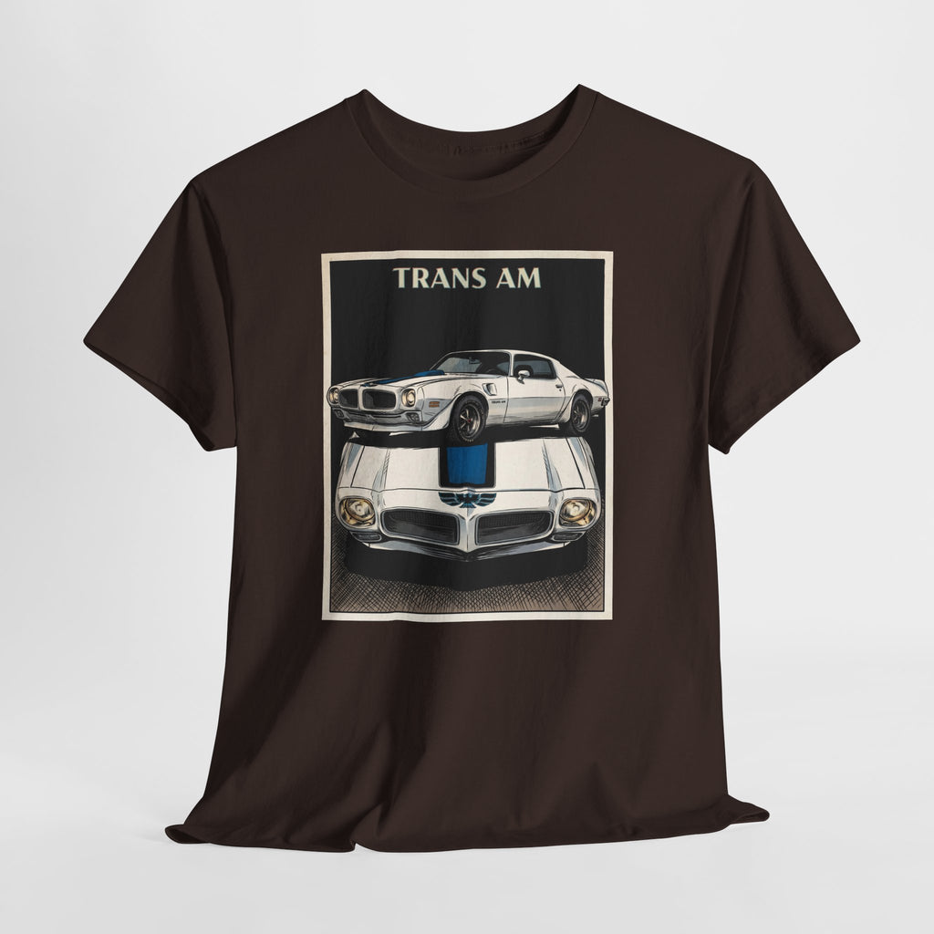1970 Pontiac Trans Am American Muscle T-Shirt – Vintage Car Graphic Tee