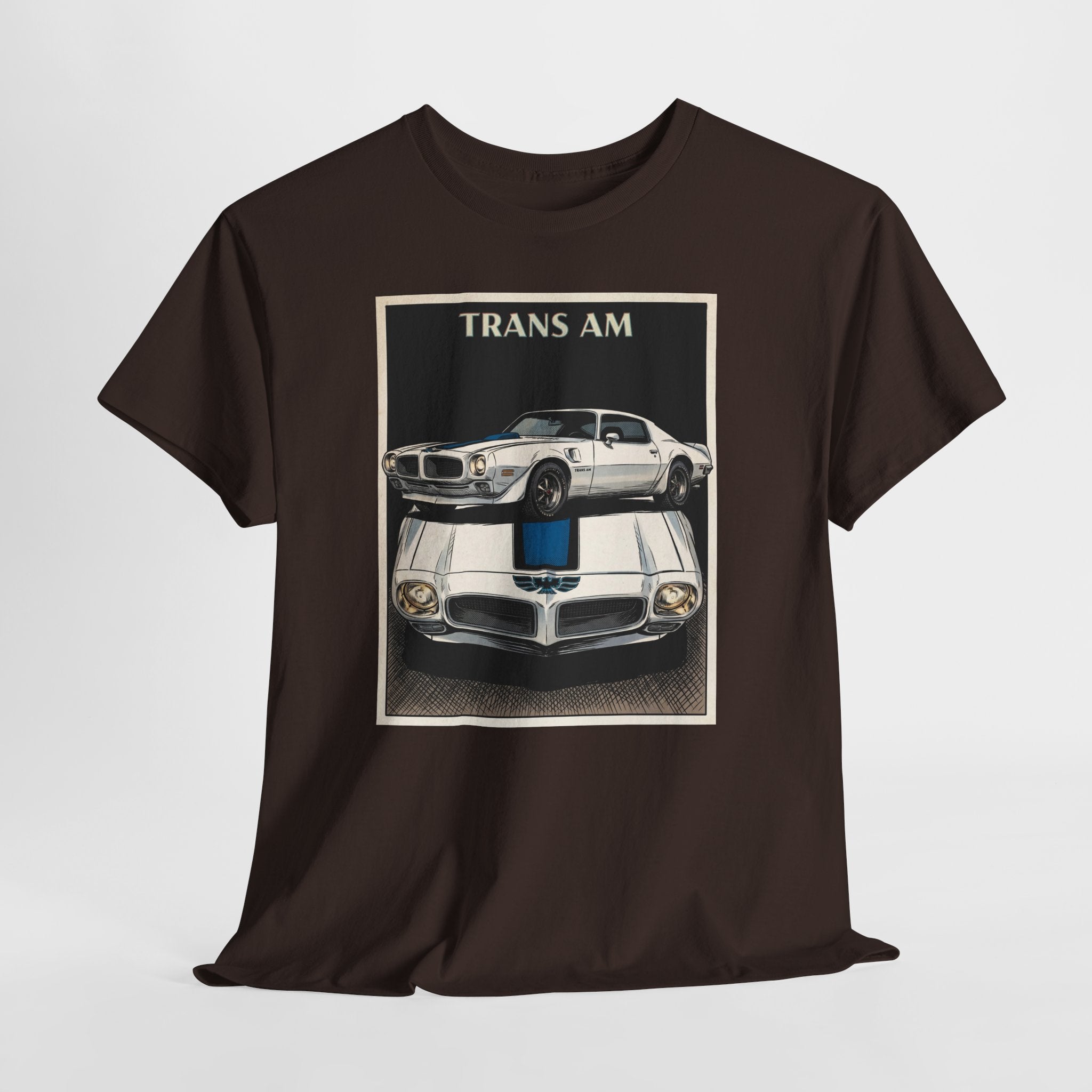 1970 Pontiac Trans Am American Muscle T-Shirt – Vintage Car Graphic Tee