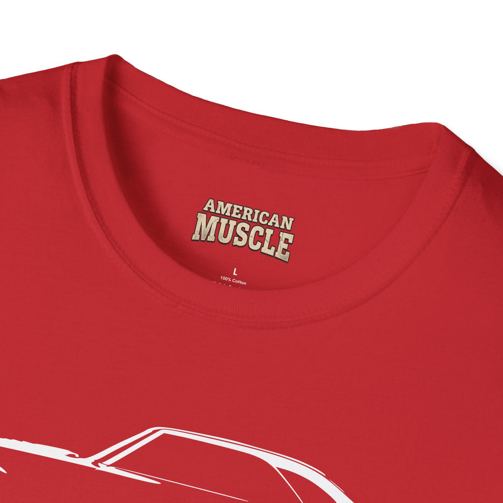 Chevy Camaro T-Shirt | Classic Chevy Muscle Car Tee | Big Block SS Camaro Gift | Vintage Car Line Art Shirt
