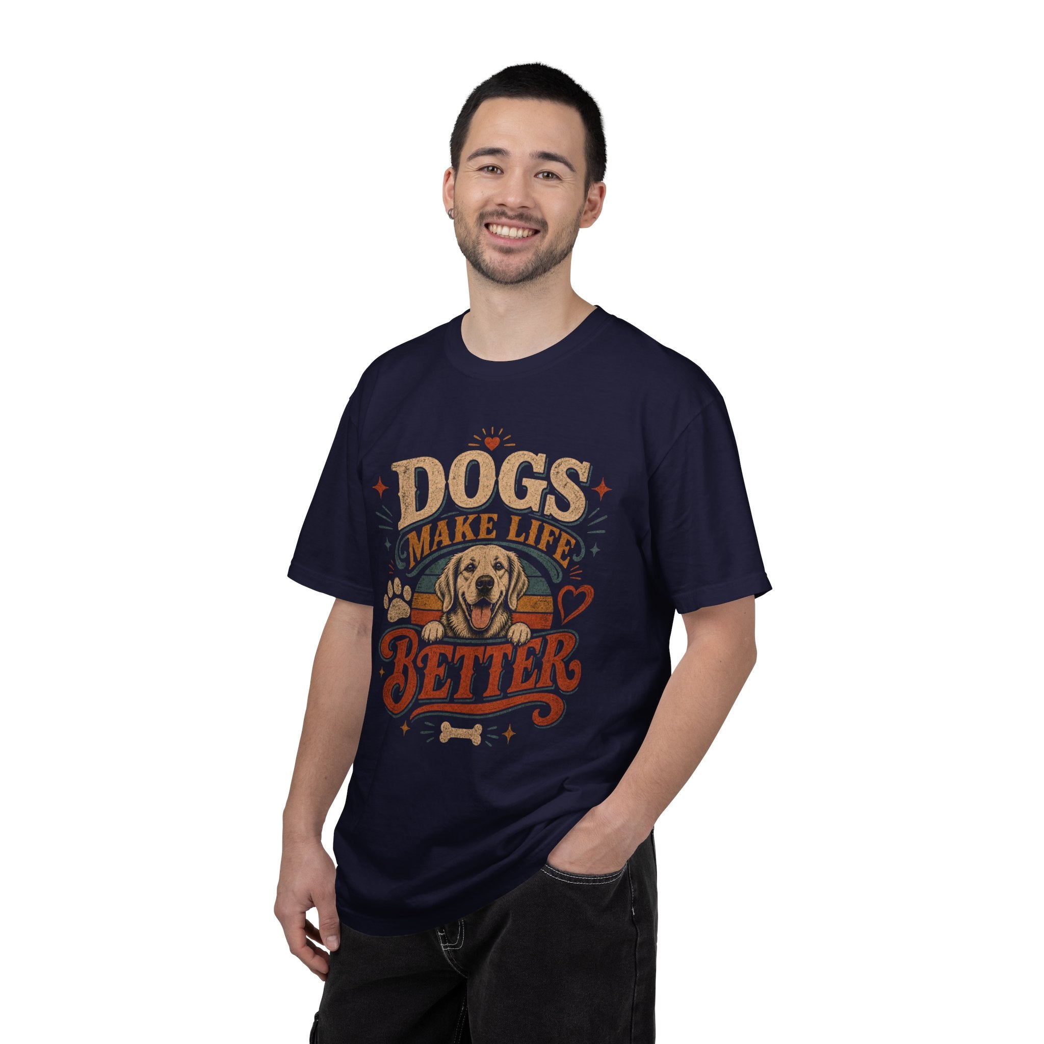 Dog Dad - Dog pet T‑Shirt — Graphic Pet Dad Tee