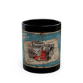 Black coffee mug with 1970 L88 Chevy Big Block engine. Guess the Engine #1
