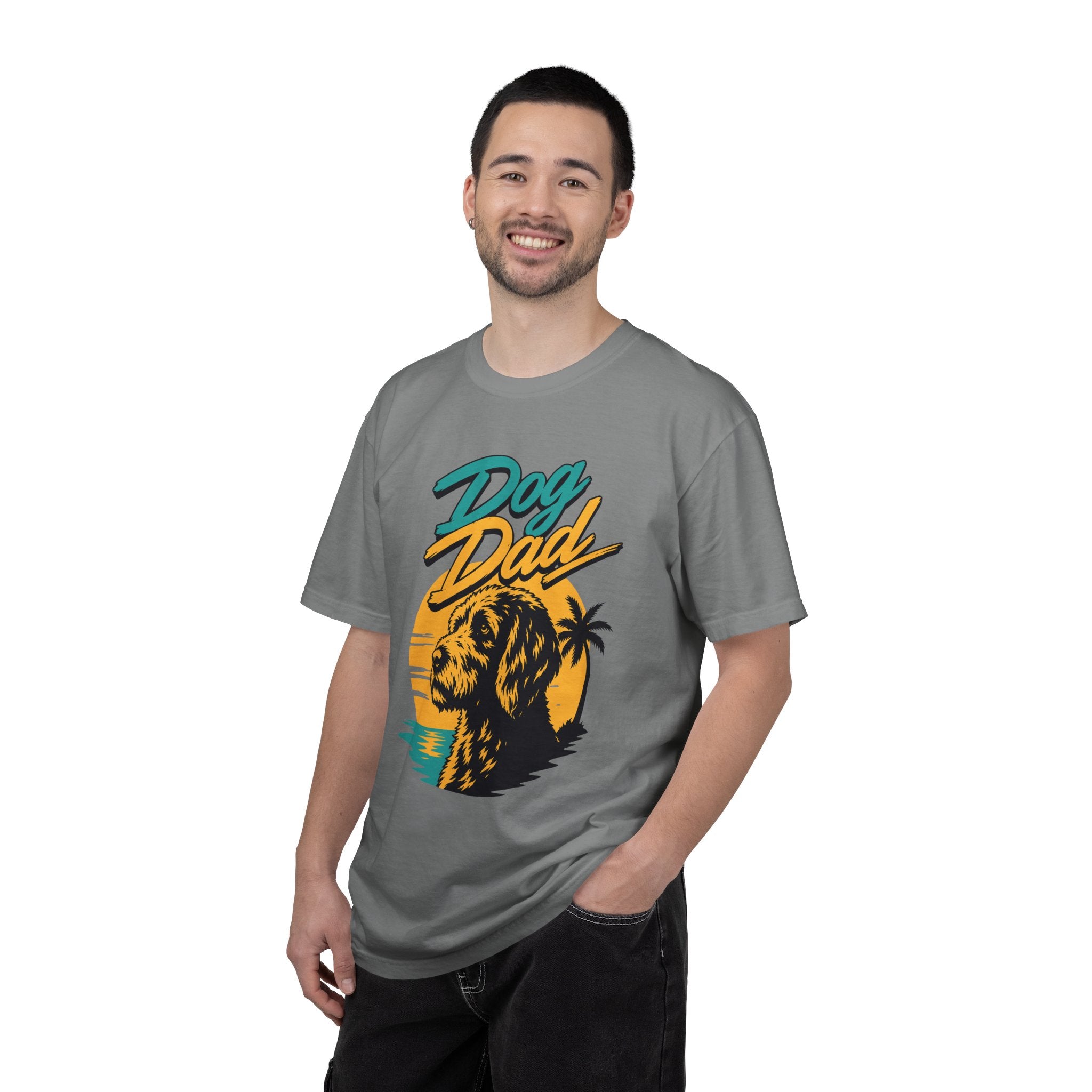 Dog Dad Goldendoodle Lover T‑Shirt — Graphic Pet Dad Tee (Small Chest Print)