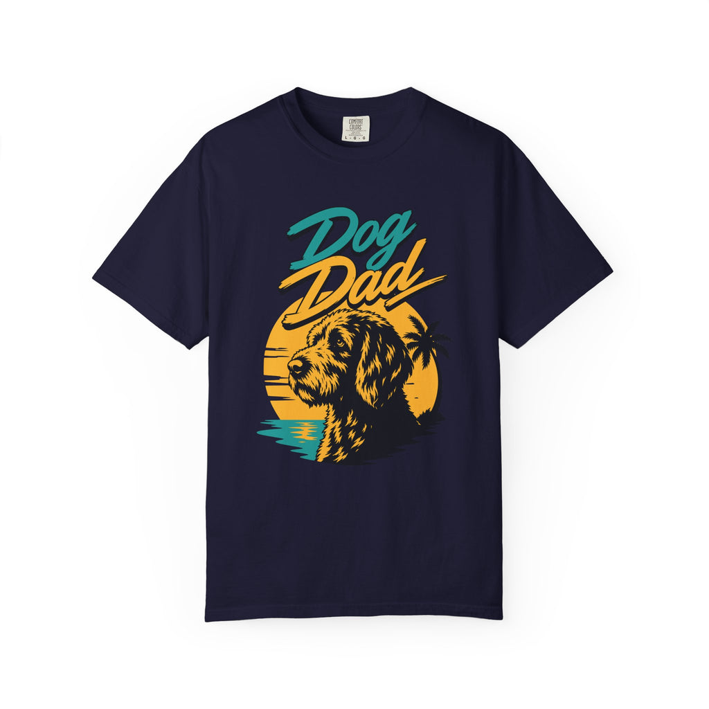 Dog Dad Goldendoodle Lover T‑Shirt — Graphic Pet Dad Tee (Small Chest Print)