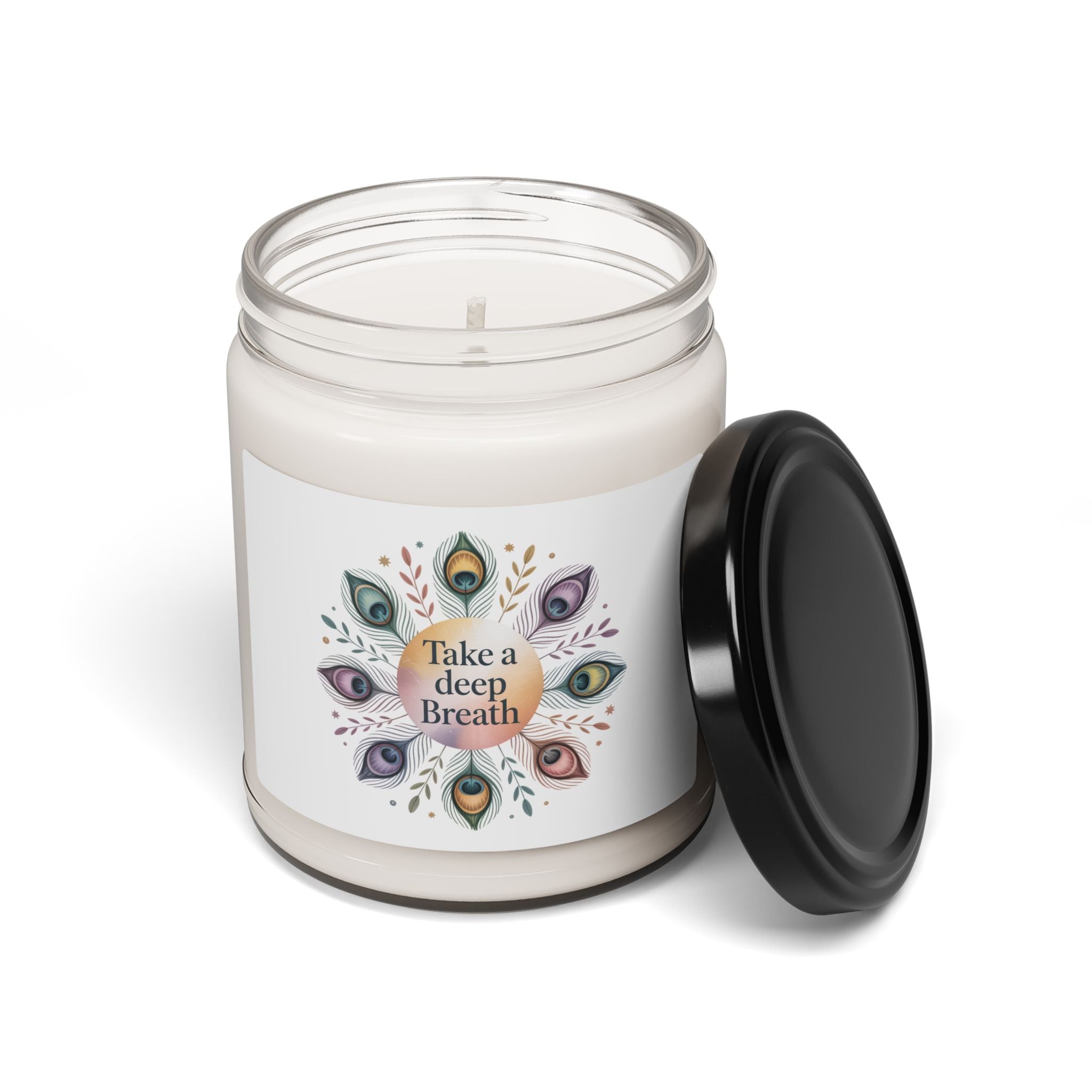 Soy Jar Candle - Take a Deep Breath Mindfulness Ritual | Jeffs Creations