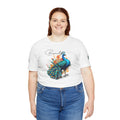 Peacock Beauty Tee — Colorful Peacock Graphic T-Shirt