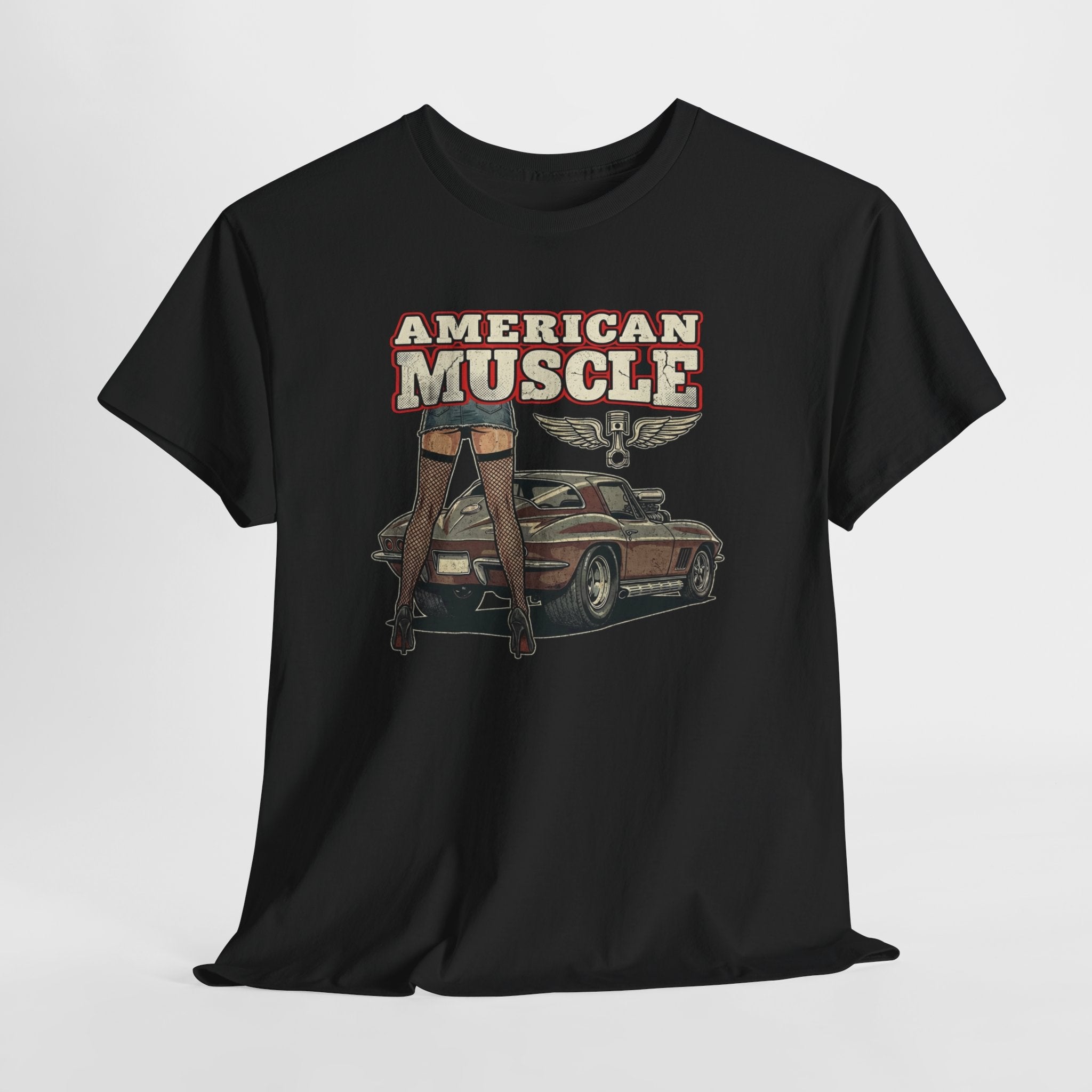 '67 Vette American Muscle T‑Shirt — Vintage Corvette Car Tee
