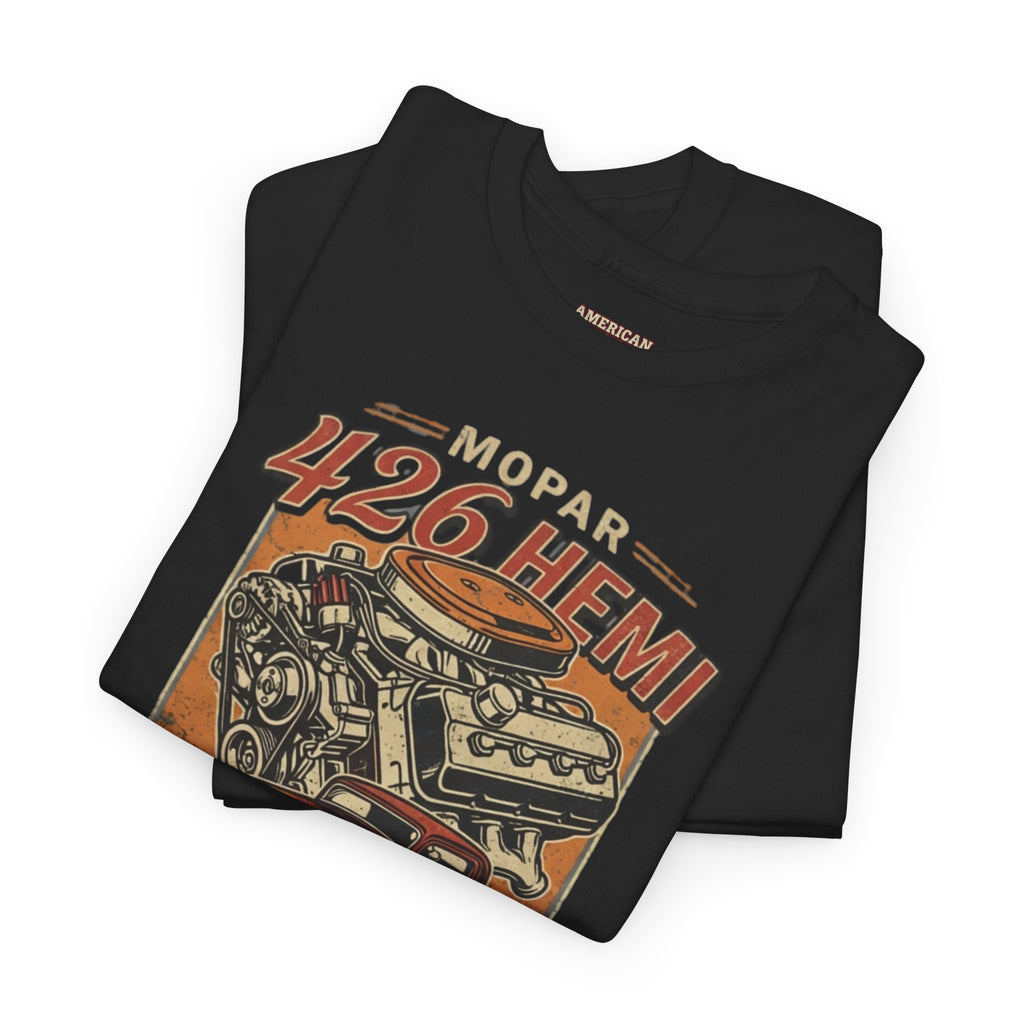 426 HEMI Mopar Hot Rod T-Shirt — Classic Vintage Muscle Car Tee
