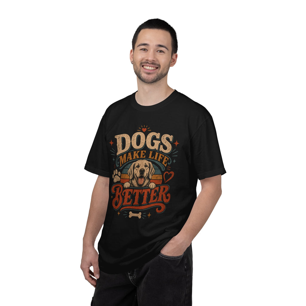 Dog Dad - Dog pet T‑Shirt — Graphic Pet Dad Tee