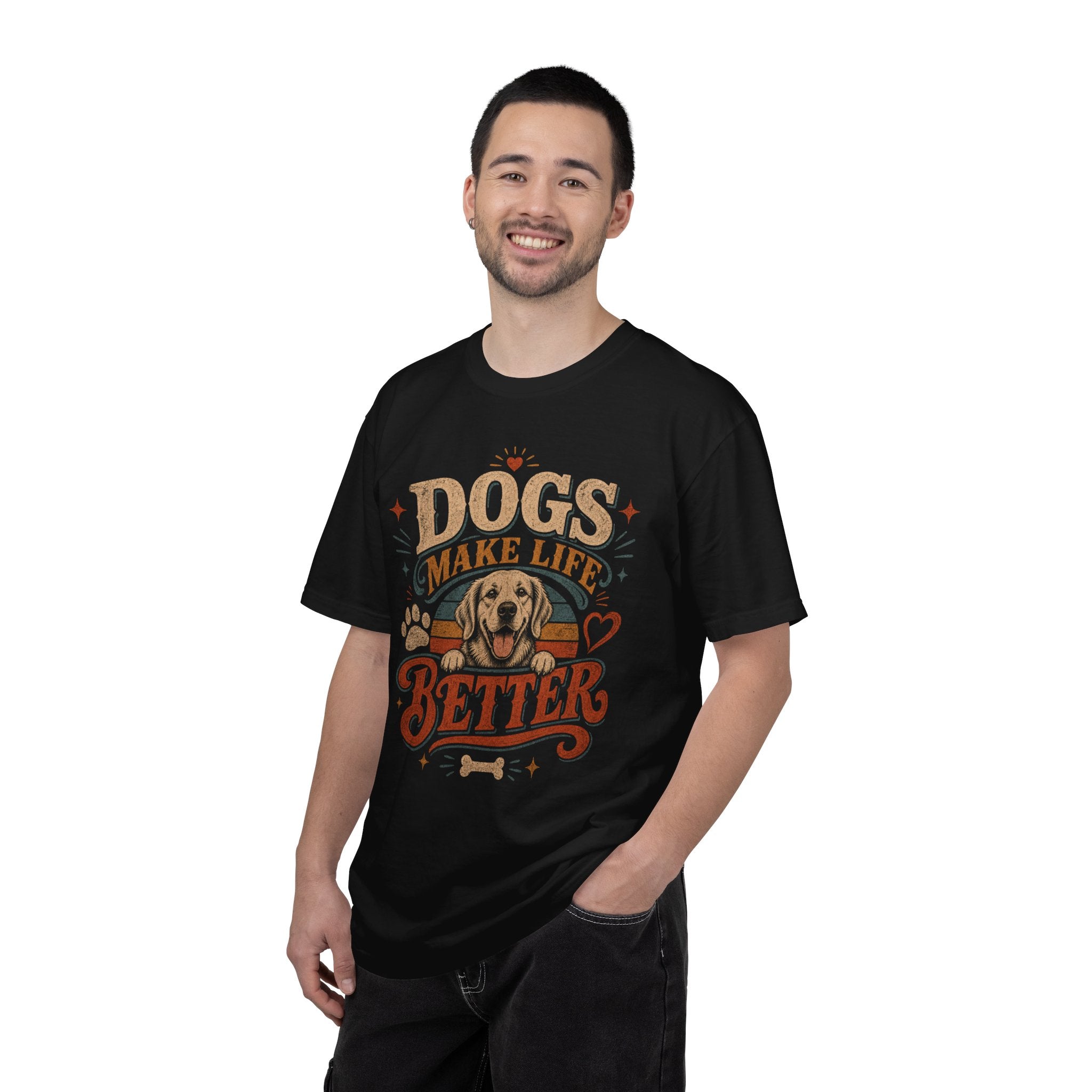 Dog Dad - Dog pet T‑Shirt — Graphic Pet Dad Tee