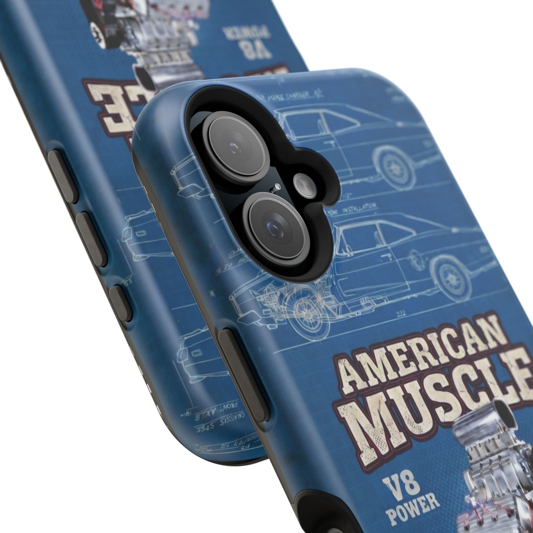 American Muscle V8 - Mopar 426 Hemi phone case Impact-Resistant Cover
