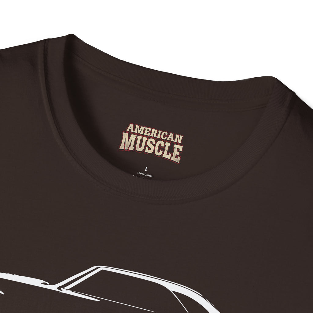 Chevy Camaro T-Shirt | Classic Chevy Muscle Car Tee | Big Block SS Camaro Gift | Vintage Car Line Art Shirt