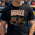 American Muscle 1969 Chevrolet Camaro Tee - Vintage Car Graphic T-Shirt