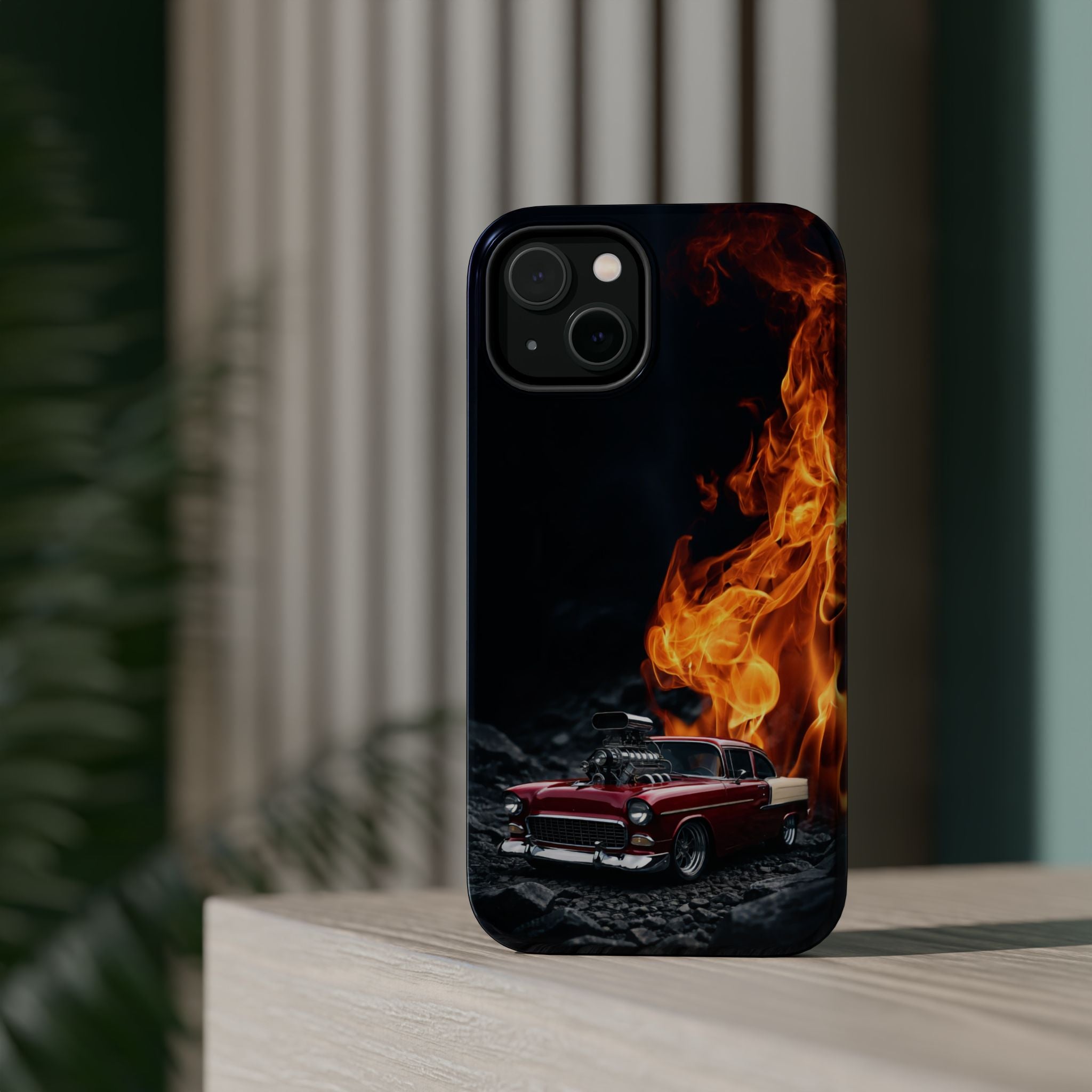 Classic Muscle Car Magnetic Impact-Resistant Phone Case