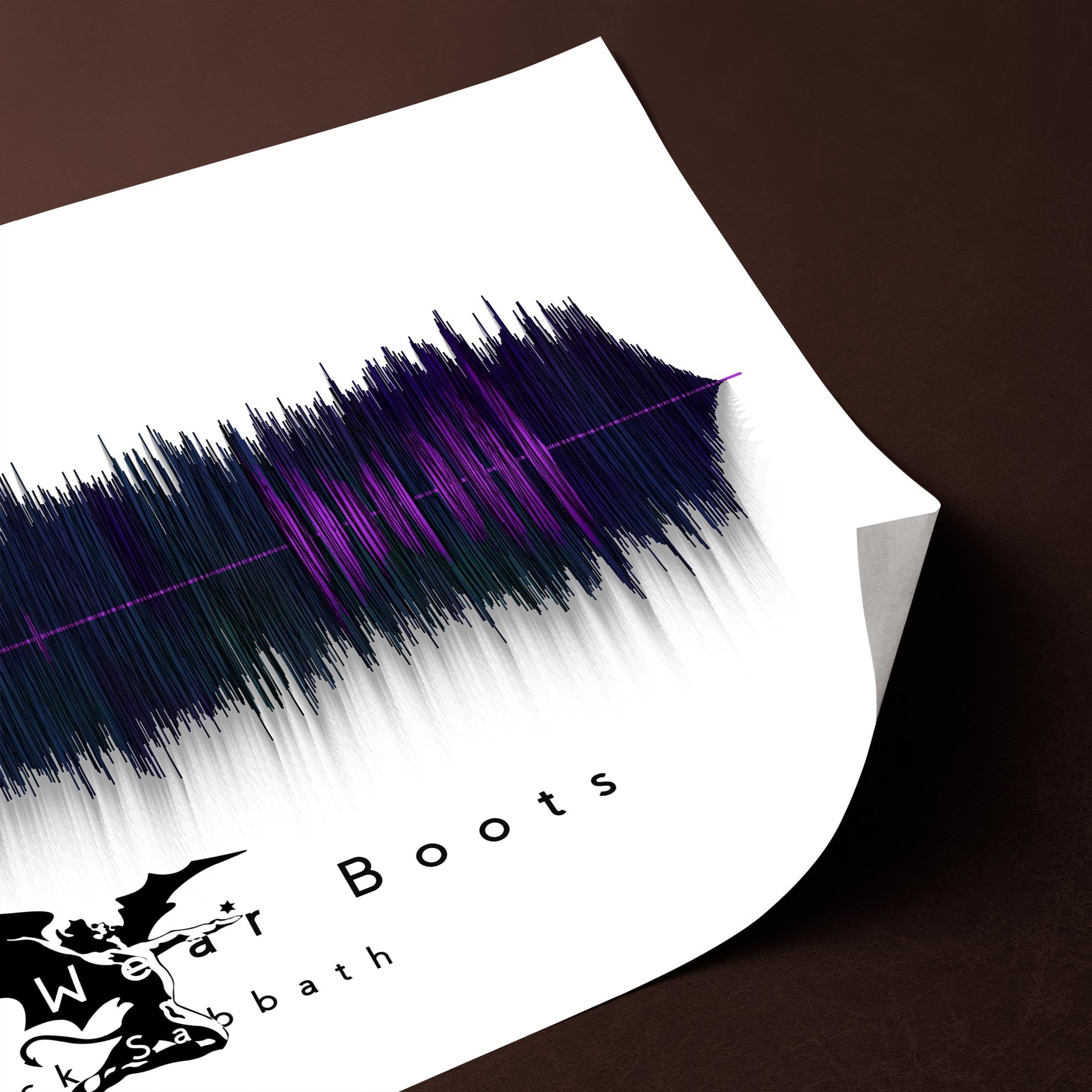 Fairies Wear Boots Art Roll Poster | Sabbath Decor, Wall Art, Gift for Music Lovers, Home Decoration, Festival Decor