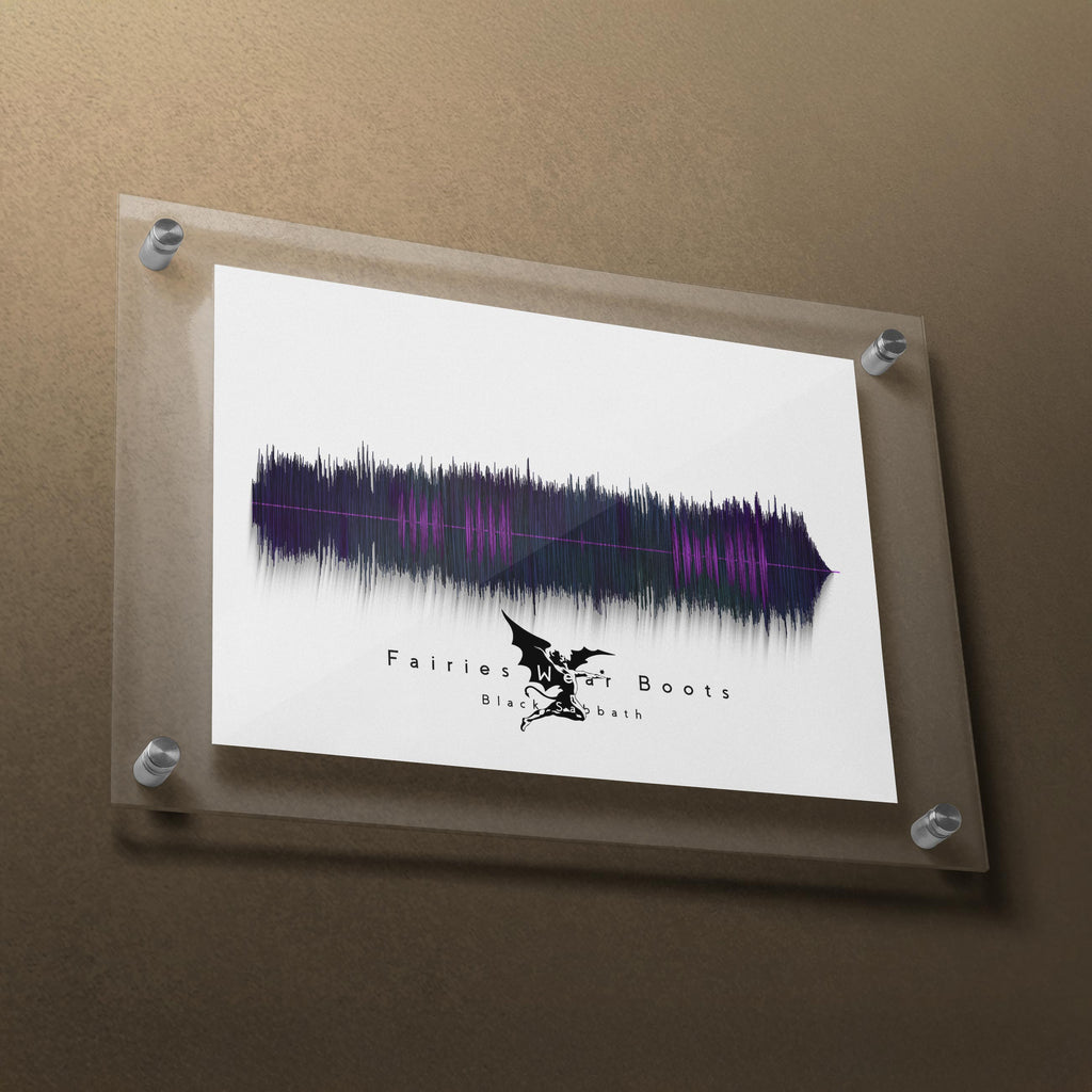 Fairies Wear Boots Art Roll Poster | Sabbath Decor, Wall Art, Gift for Music Lovers, Home Decoration, Festival Decor