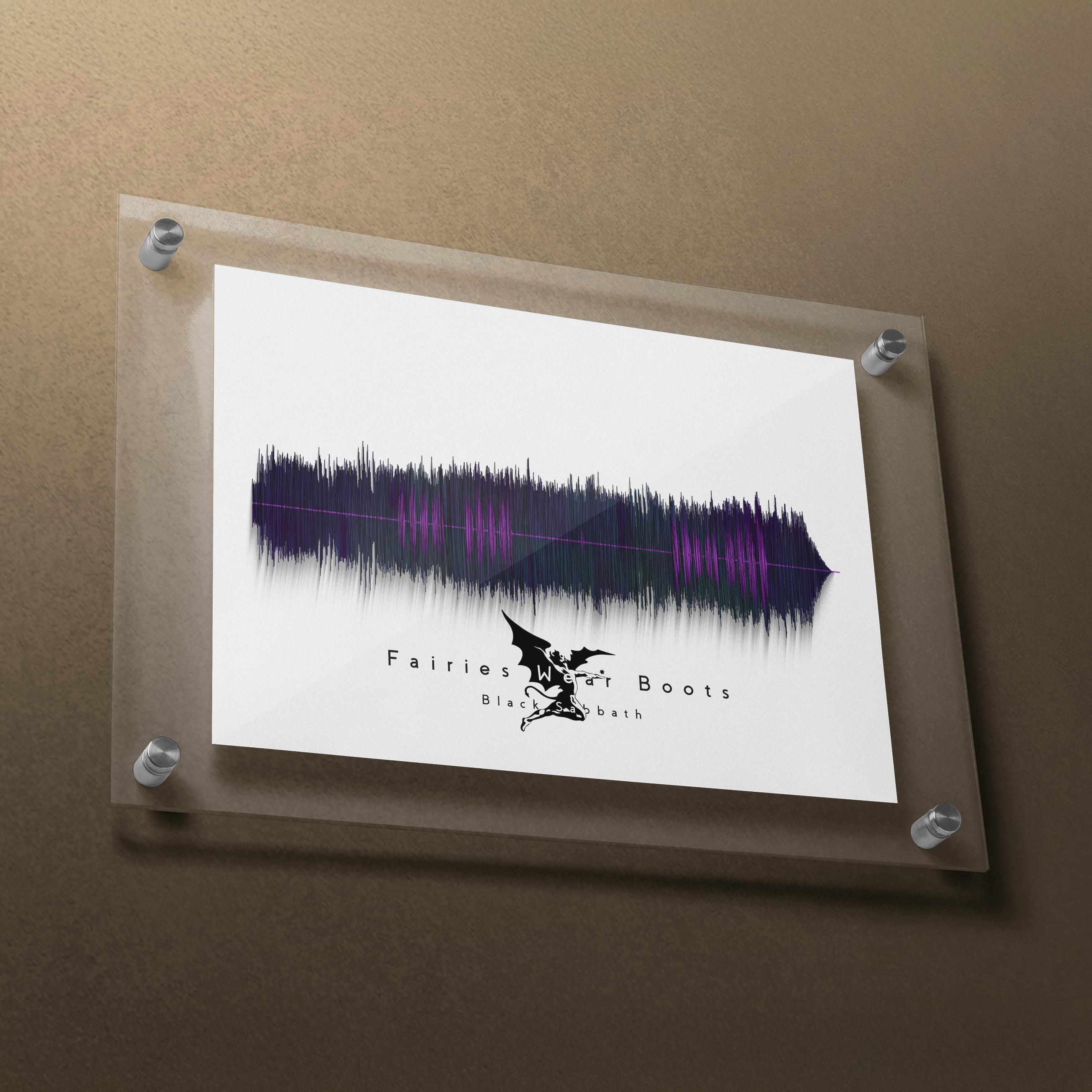 Fairies Wear Boots Art Roll Poster | Sabbath Decor, Wall Art, Gift for Music Lovers, Home Decoration, Festival Decor