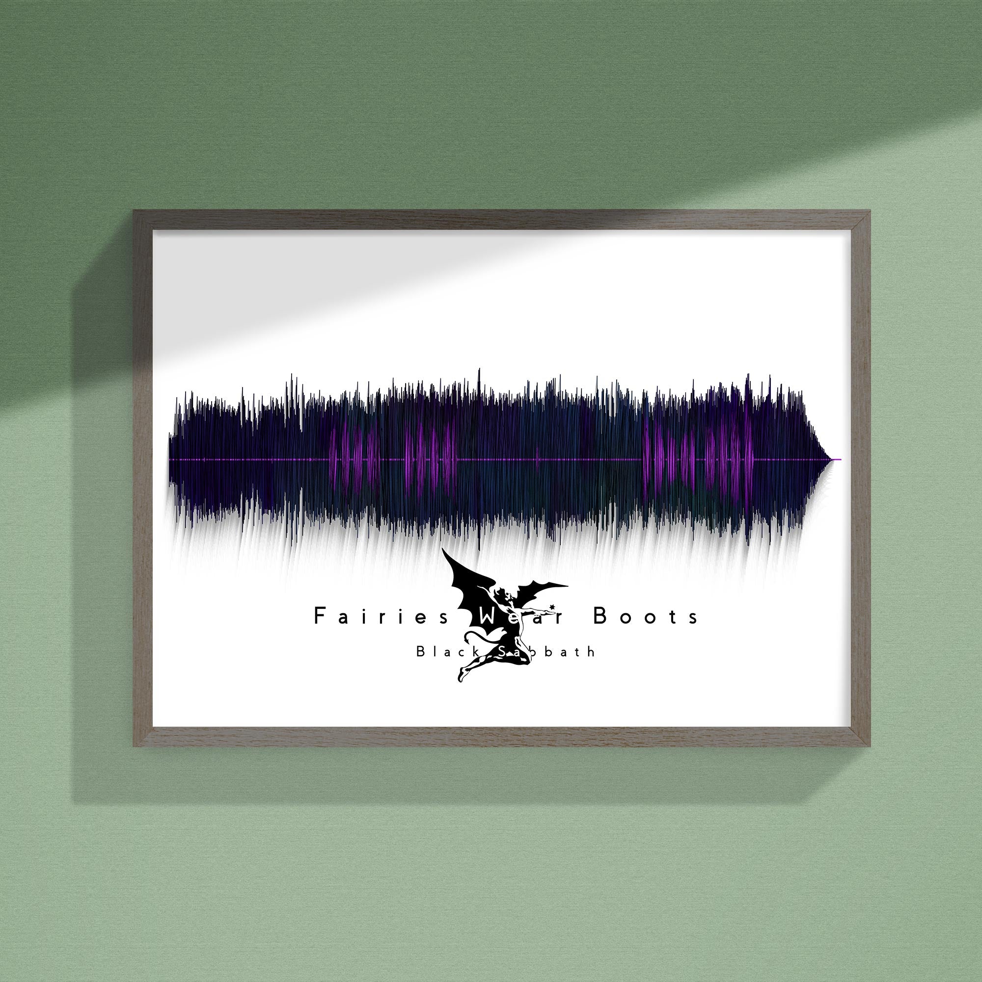Fairies Wear Boots Art Roll Poster | Sabbath Decor, Wall Art, Gift for Music Lovers, Home Decoration, Festival Decor