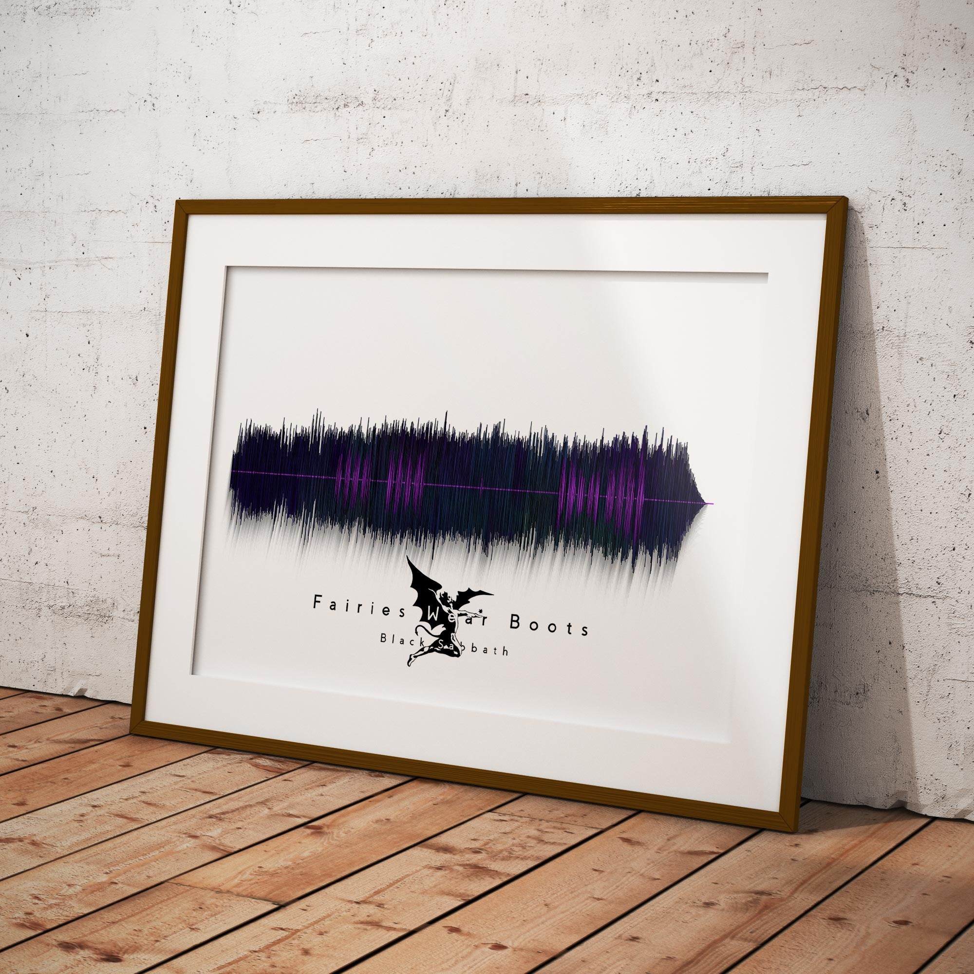 Fairies Wear Boots Art Roll Poster | Sabbath Decor, Wall Art, Gift for Music Lovers, Home Decoration, Festival Decor