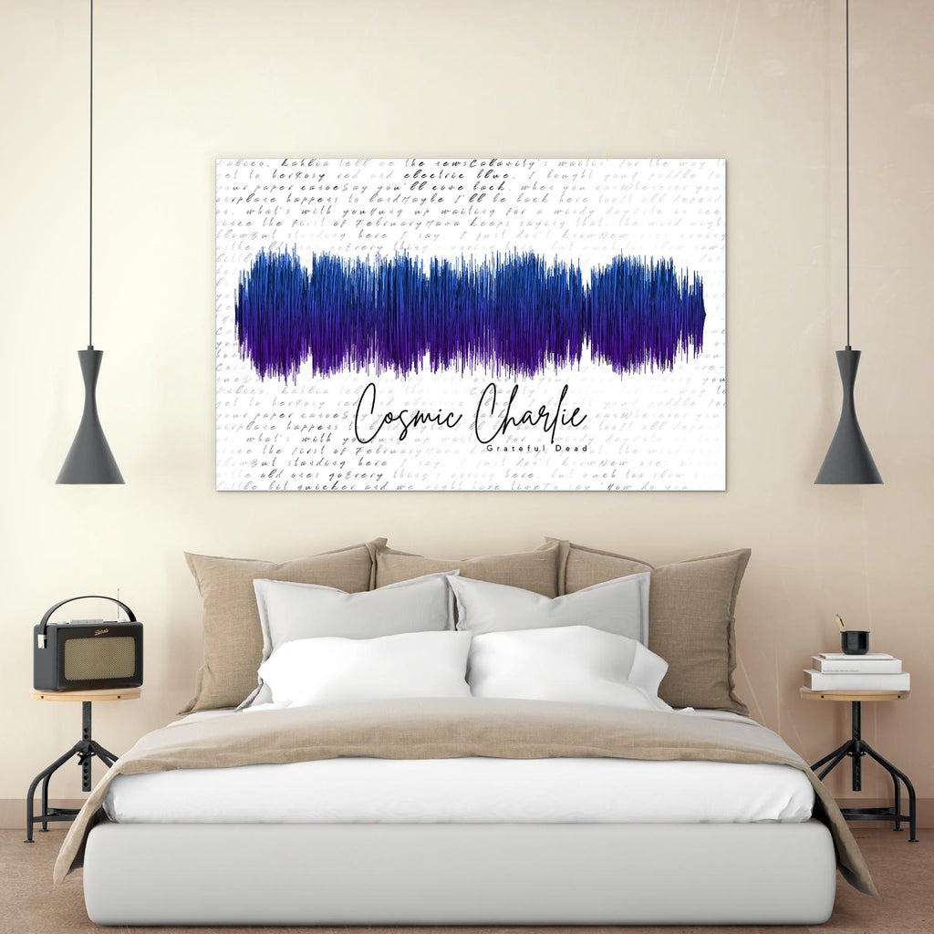 Cosmic Charlie Art Roll Poster | The Dead Decor, Wall Art, Gift for Music Lovers, Home Decoration, Festival Decor