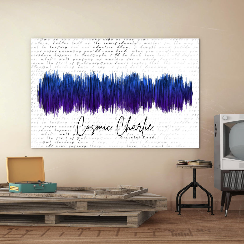 Cosmic Charlie Art Roll Poster | The Dead Decor, Wall Art, Gift for Music Lovers, Home Decoration, Festival Decor