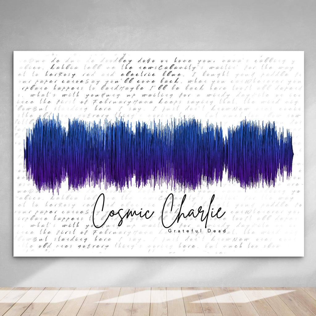 Cosmic Charlie Art Roll Poster | The Dead Decor, Wall Art, Gift for Music Lovers, Home Decoration, Festival Decor