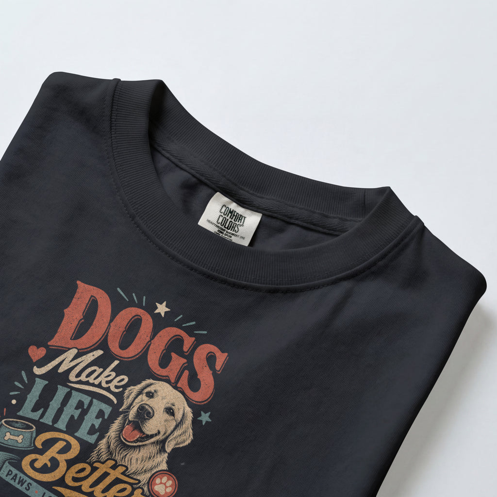 Dog Dad - Dog pet T‑Shirt — Graphic Pet Dad Tee