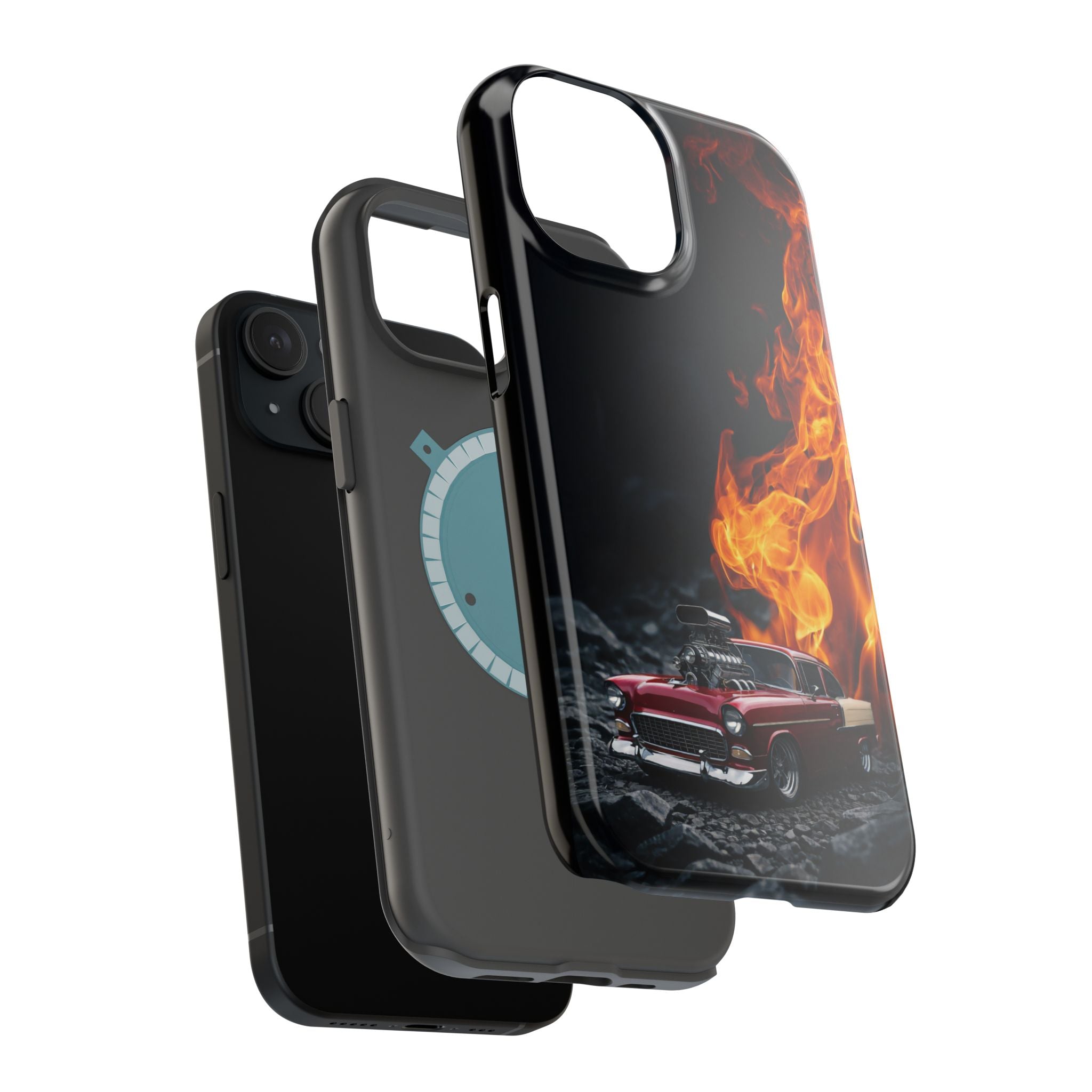 Classic Muscle Car Magnetic Impact-Resistant Phone Case