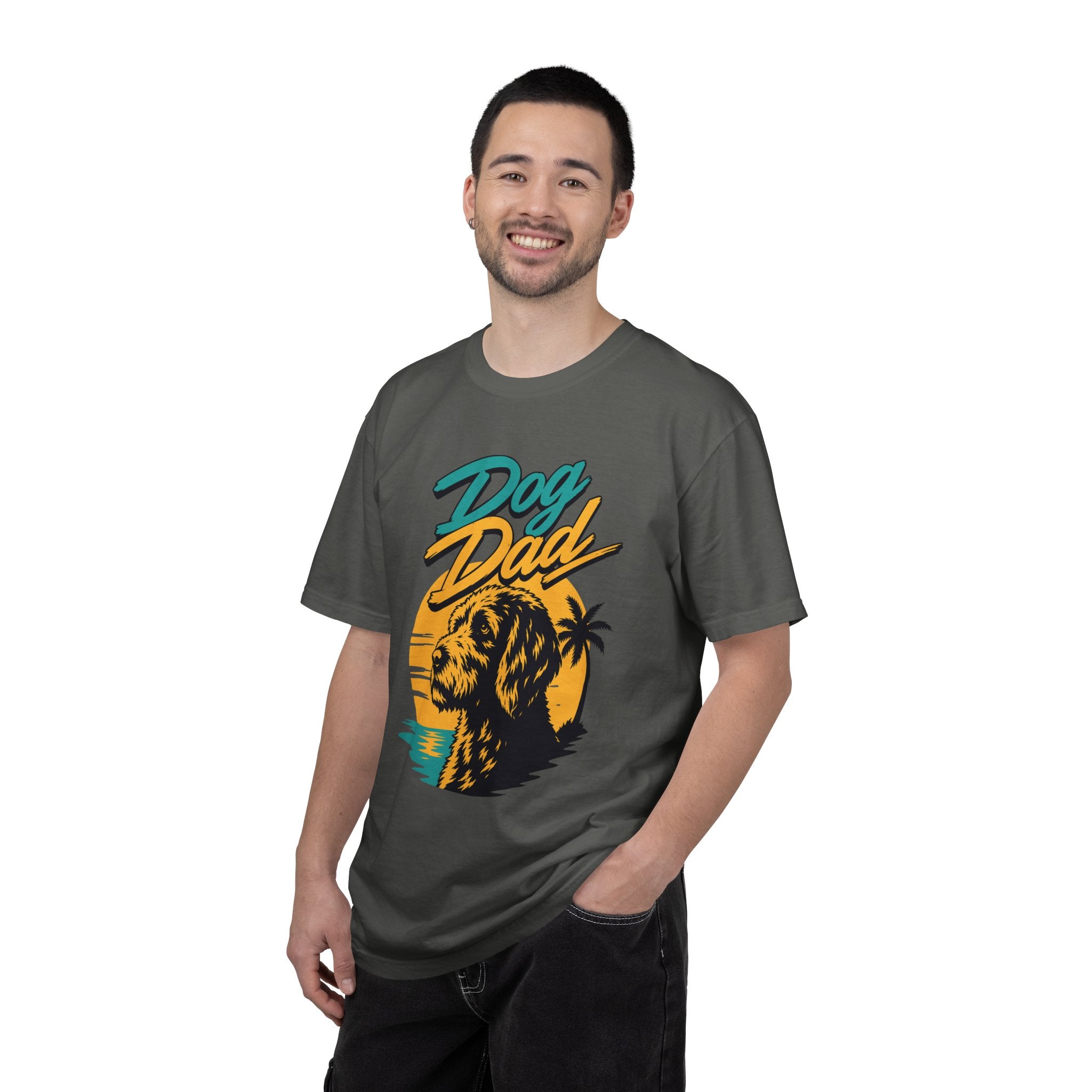 Dog Dad Goldendoodle Lover T‑Shirt — Graphic Pet Dad Tee (Small Chest Print)