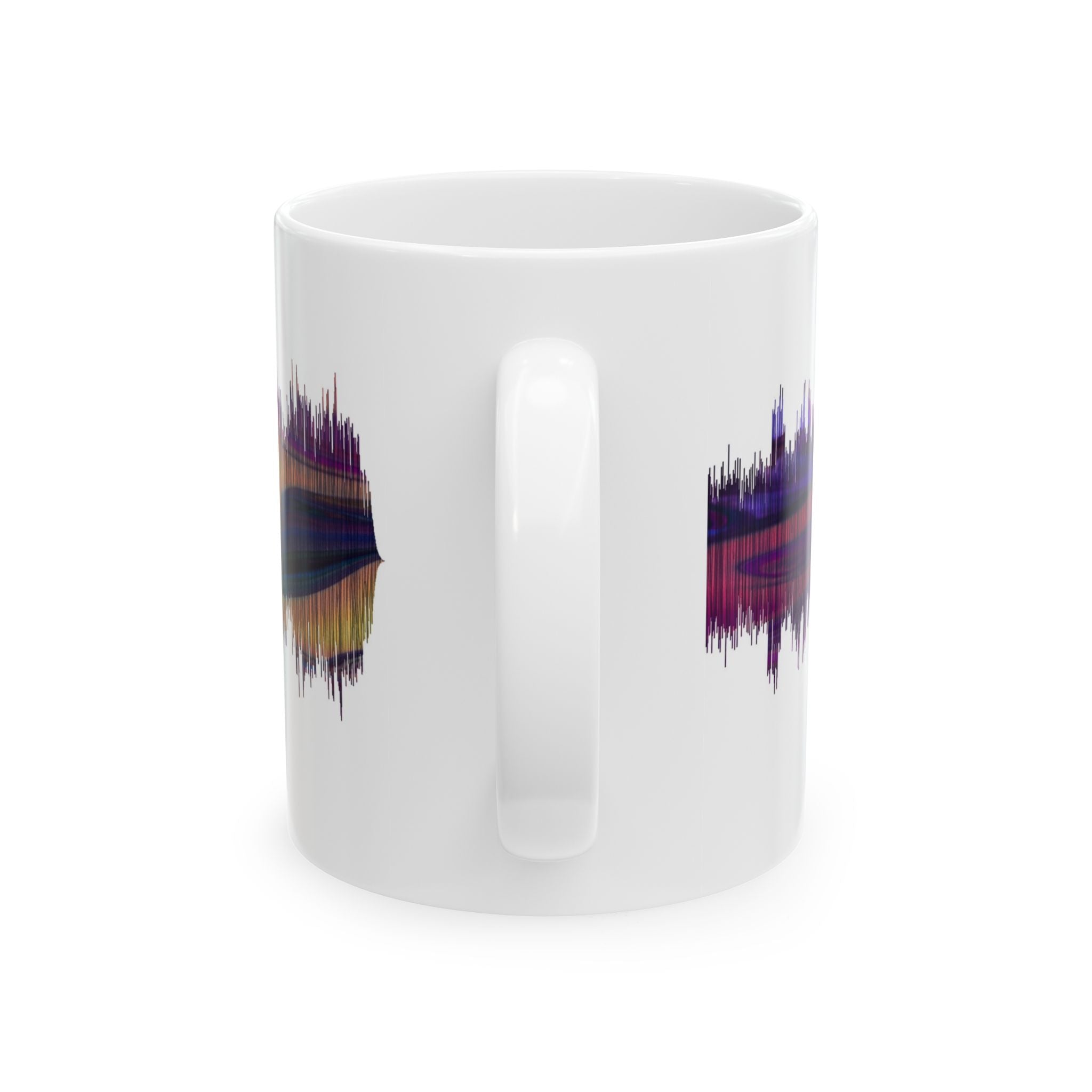 Grateful Dead Box Of Rain Soundwave Ceramic Mug, Music Lover Gift, Coffee-Tea Mug, Home Decor, Unique Present