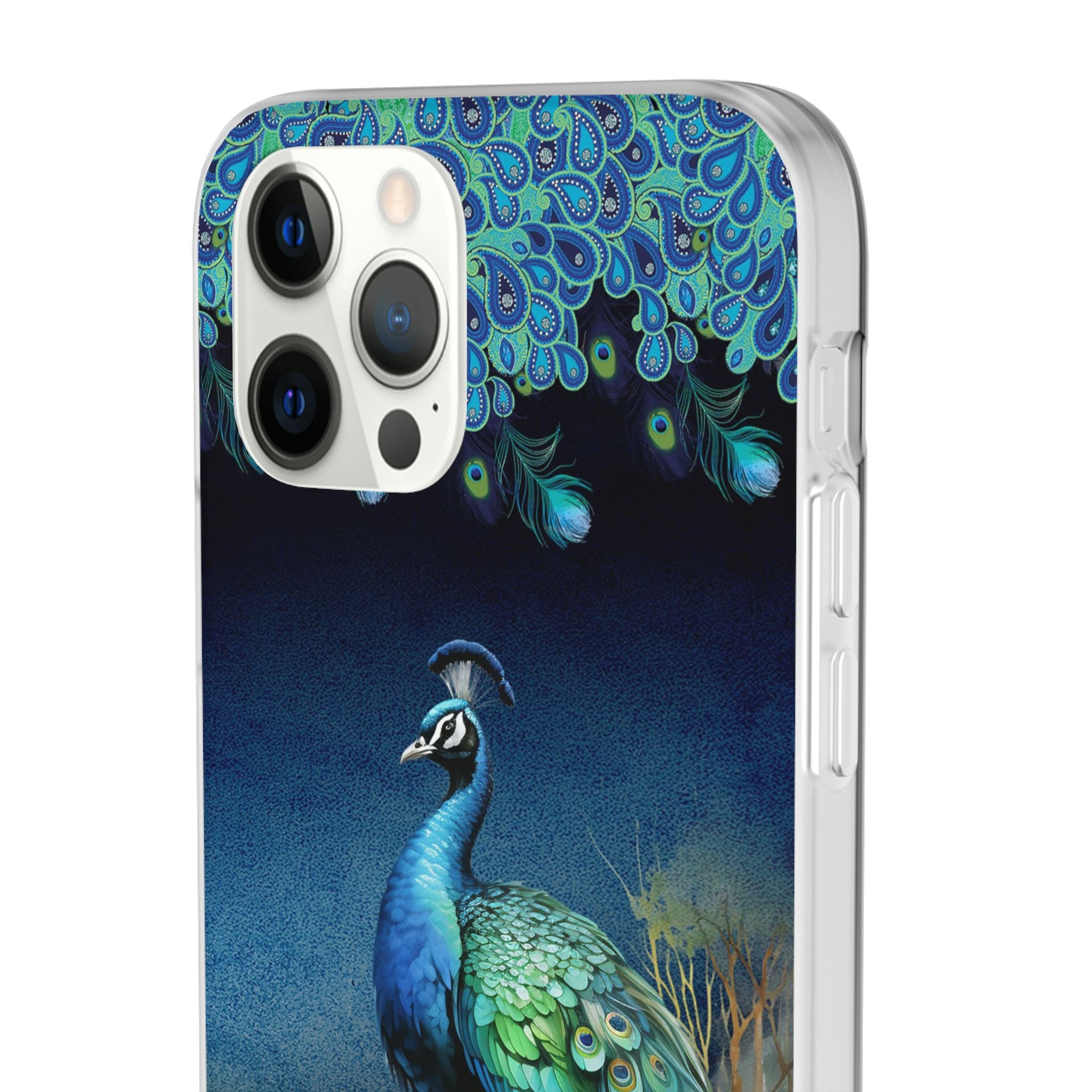 Peacock Art Phone Case: Slim, Stylish and Secure
