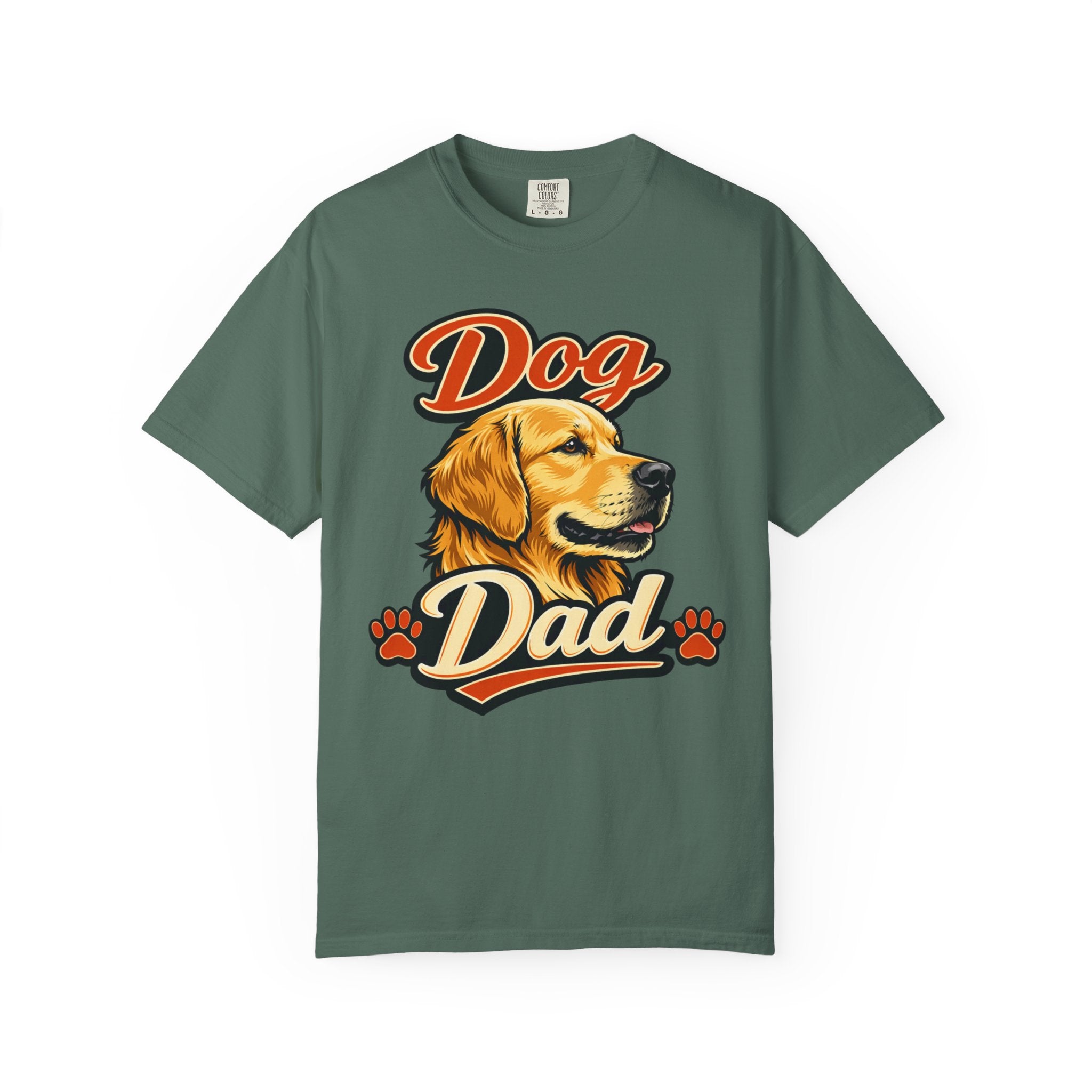 Dog Dad Labradoodle Lover T‑Shirt — Graphic Pet Dad Tee (Small Chest Print)