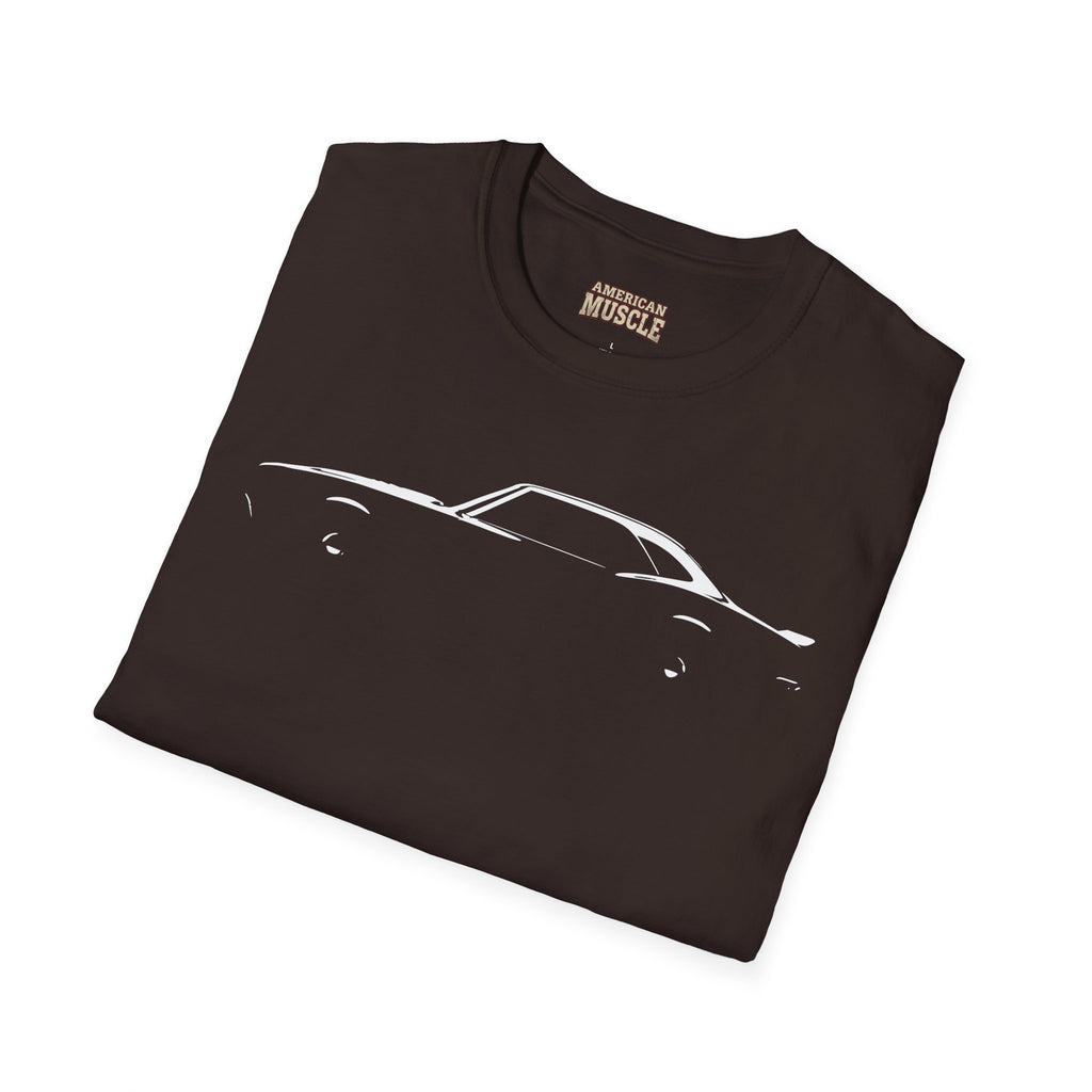 Chevy Camaro T-Shirt | Classic Chevy Muscle Car Tee | Big Block SS Camaro Gift | Vintage Car Line Art Shirt
